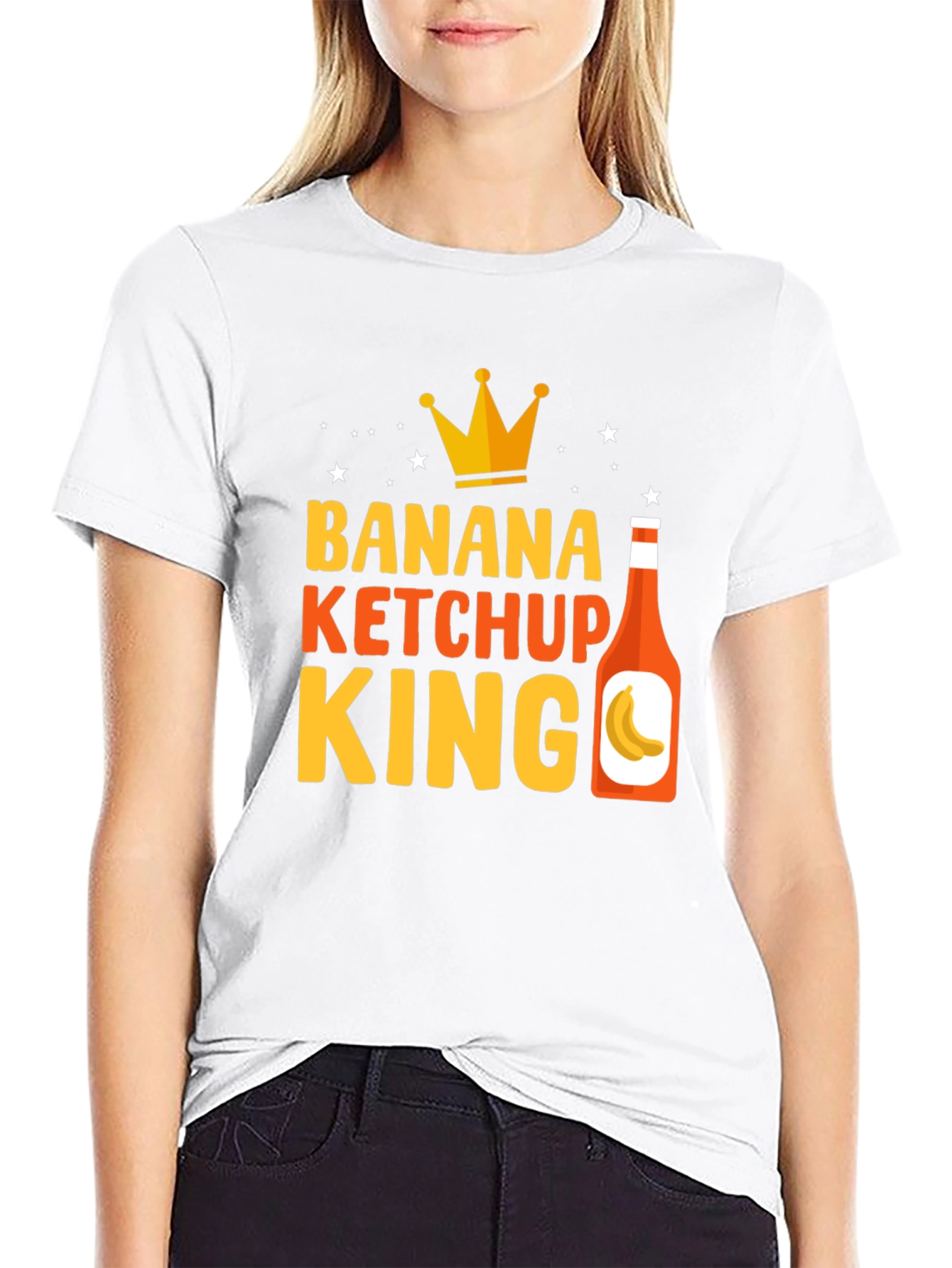 Banana Ketchup King Graphic T-Shirt