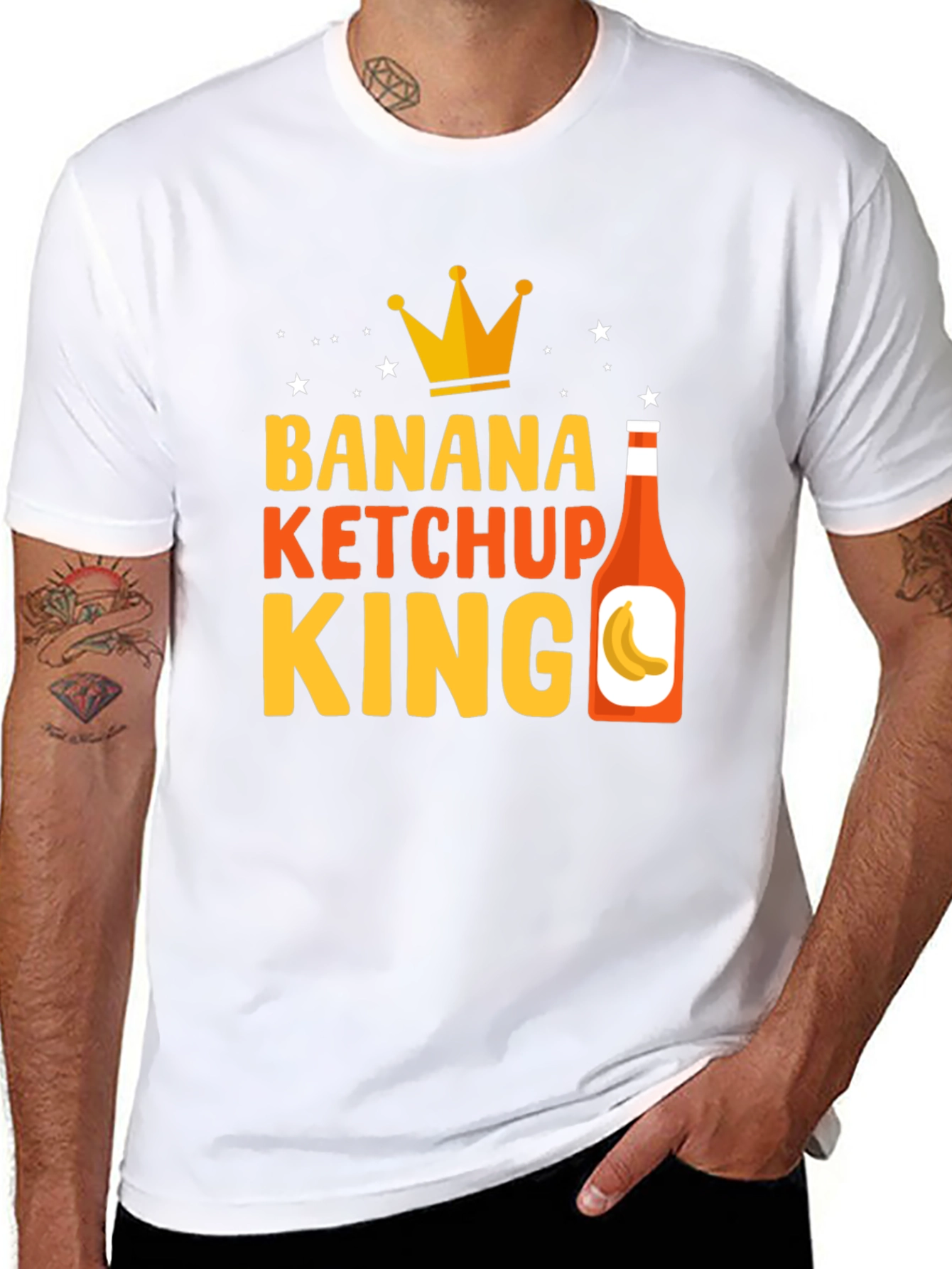 Banana Ketchup King Graphic T-Shirt