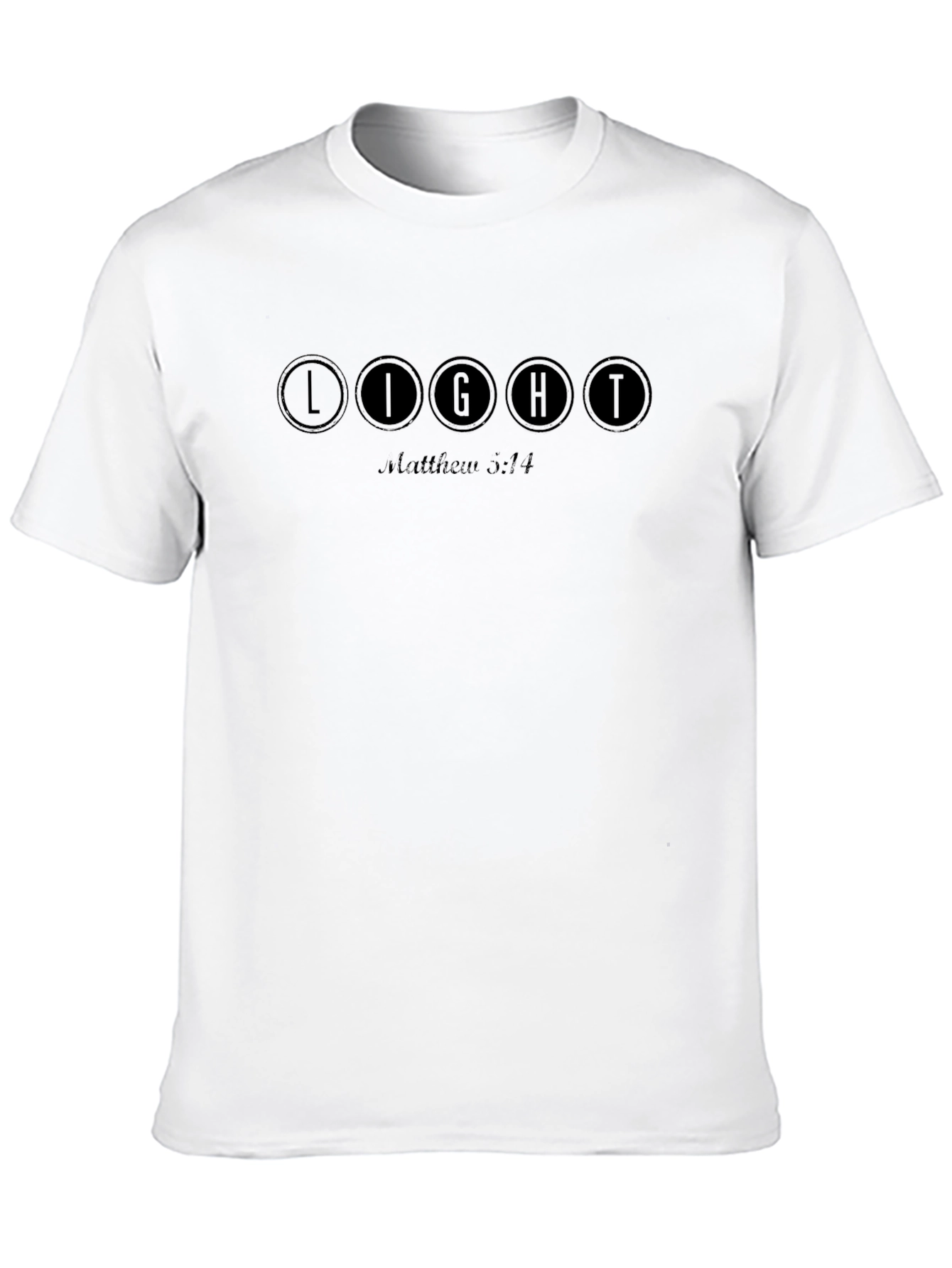 Light Matthew 5:14 Christian T-Shirt