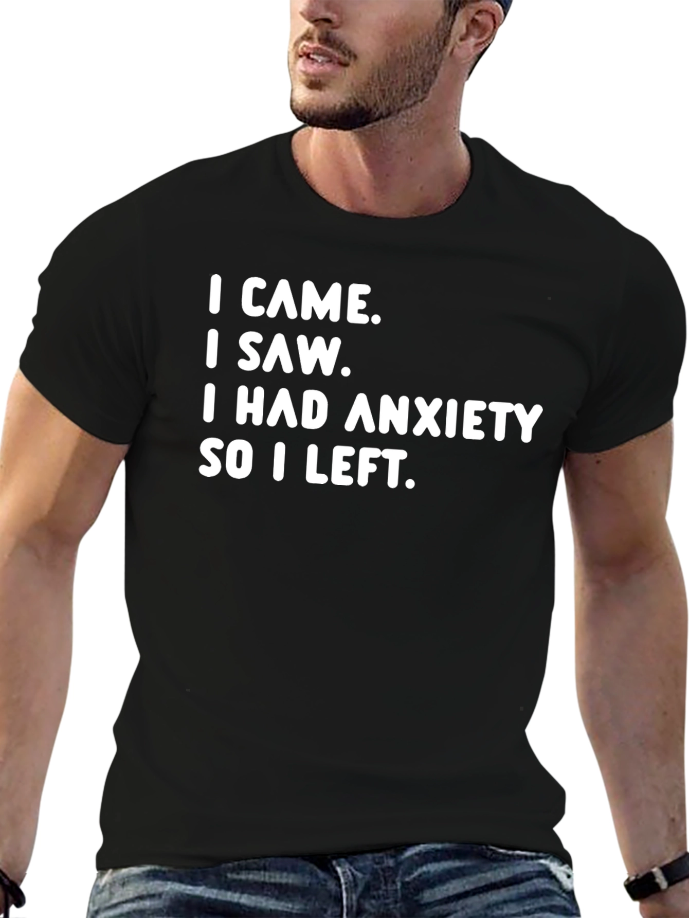 Anxiety T-Shirt - Funny Slogan Tee