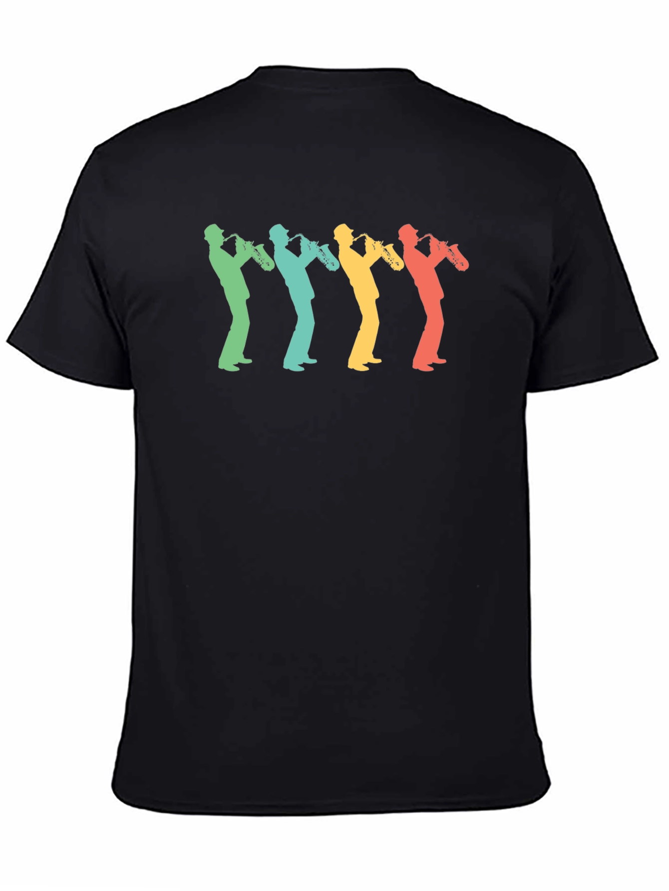 Saxophone Player Retro T-Shirt - Music Lover Tee