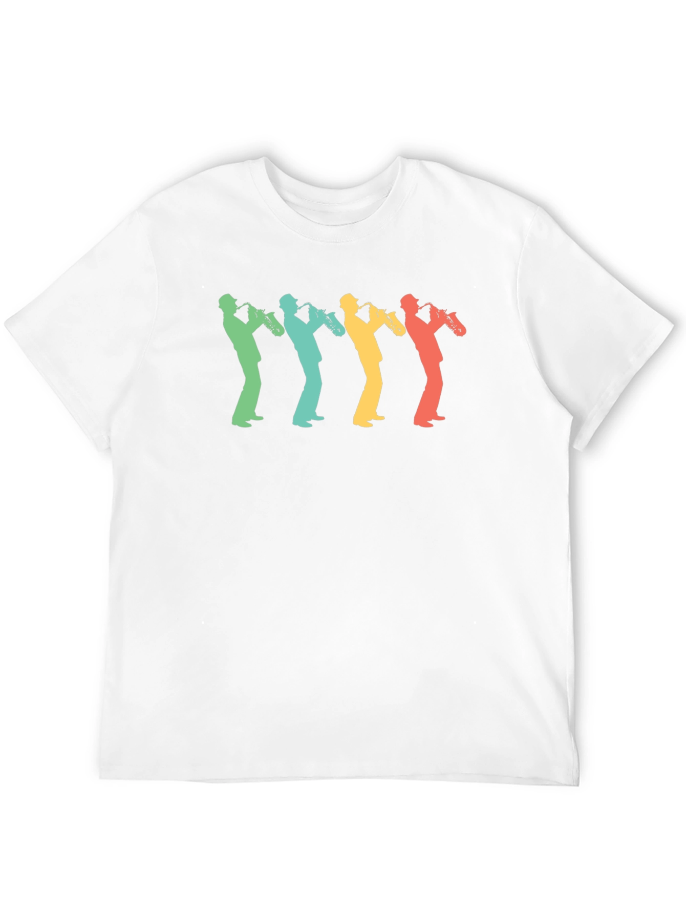 Saxophone Player Retro T-Shirt - Music Lover Tee