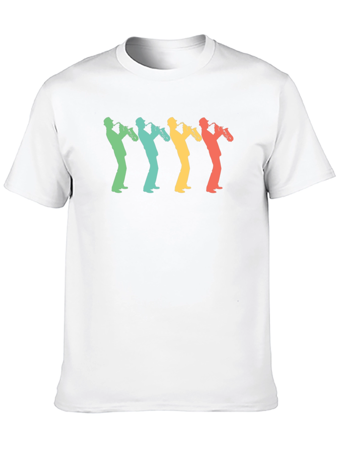 Saxophone Player Retro T-Shirt - Music Lover Tee