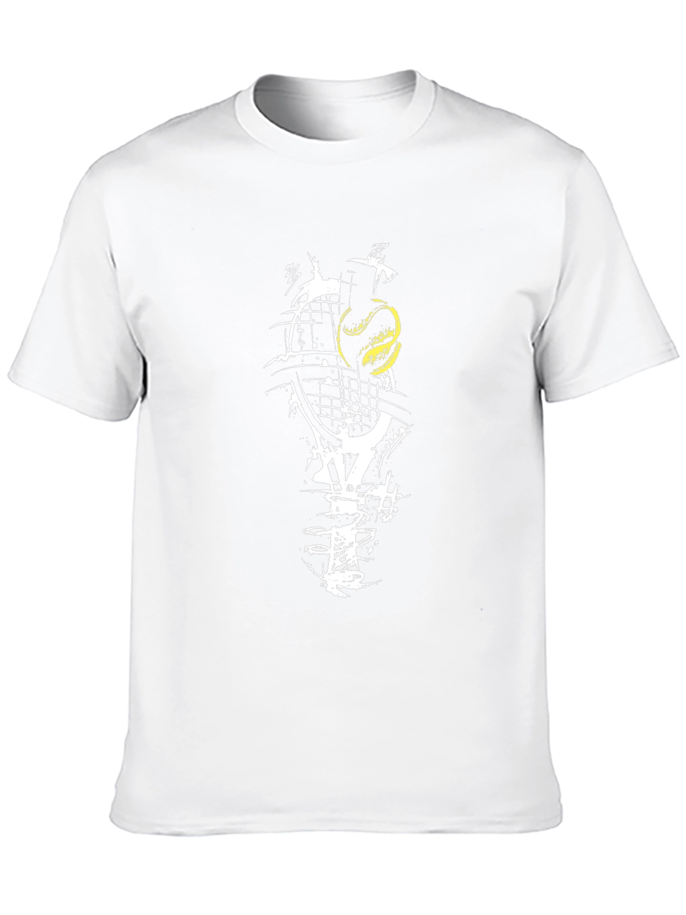 Tennis Racket & Ball Graphic T-Shirt