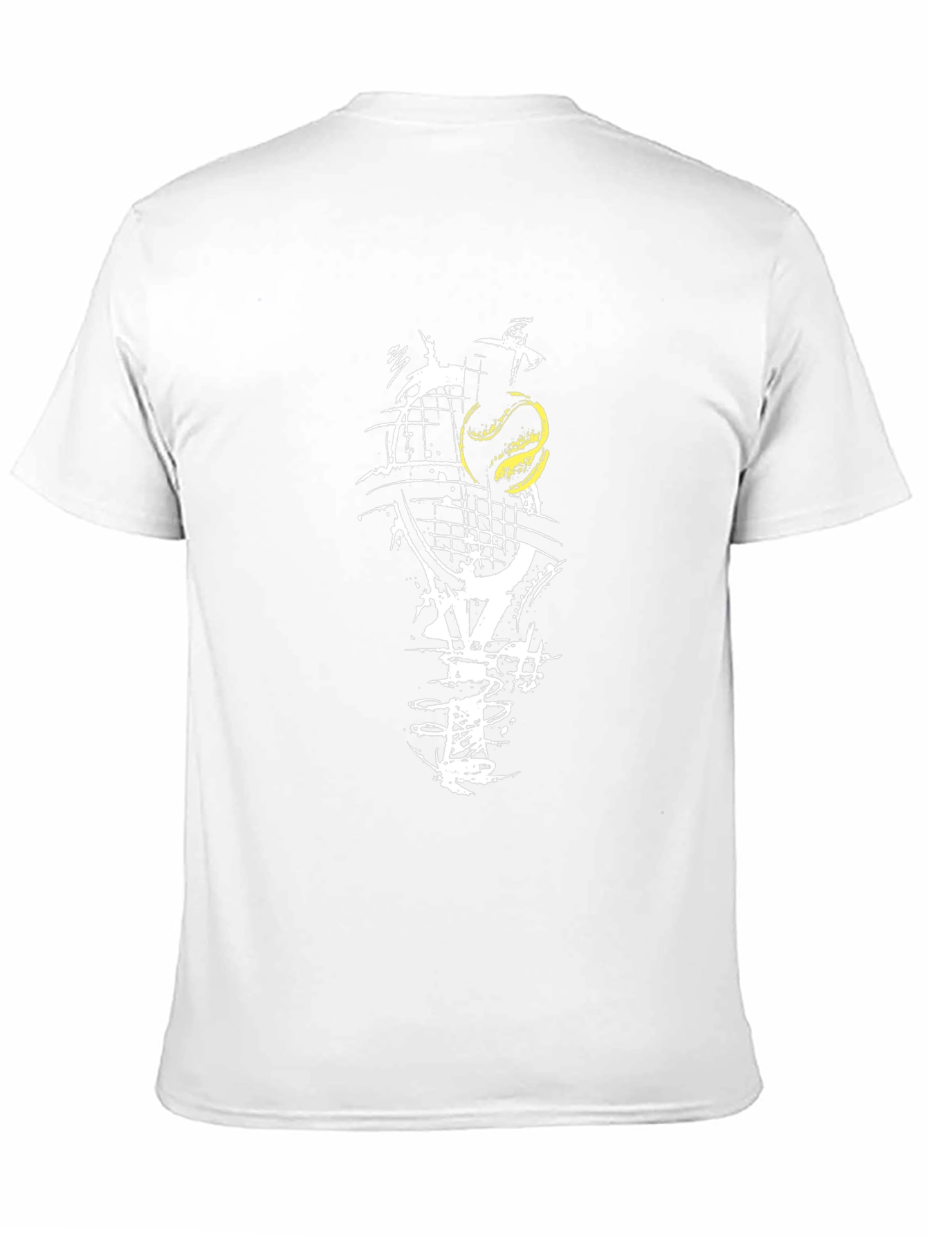 Tennis Racket & Ball Graphic T-Shirt