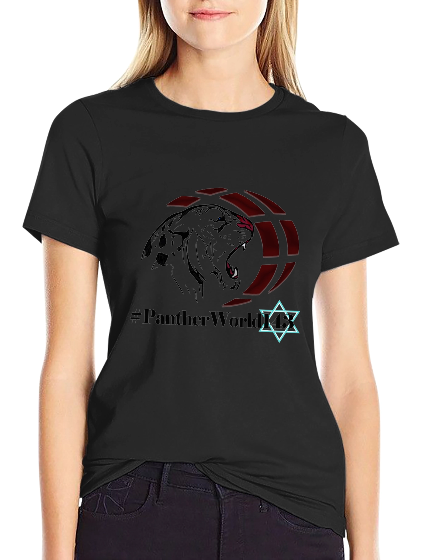 Panther World Graphic T-Shirt