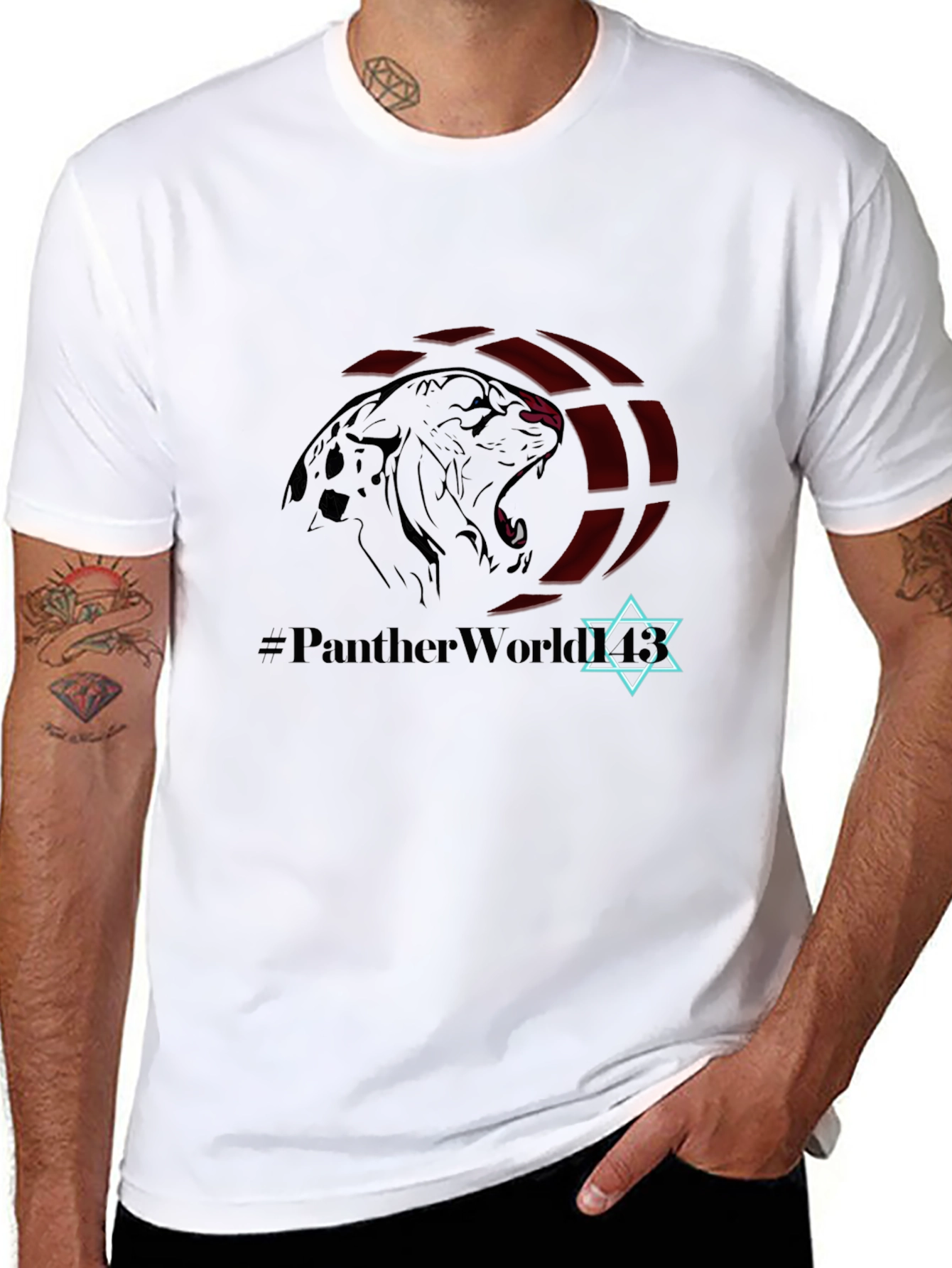 Panther World Graphic T-Shirt