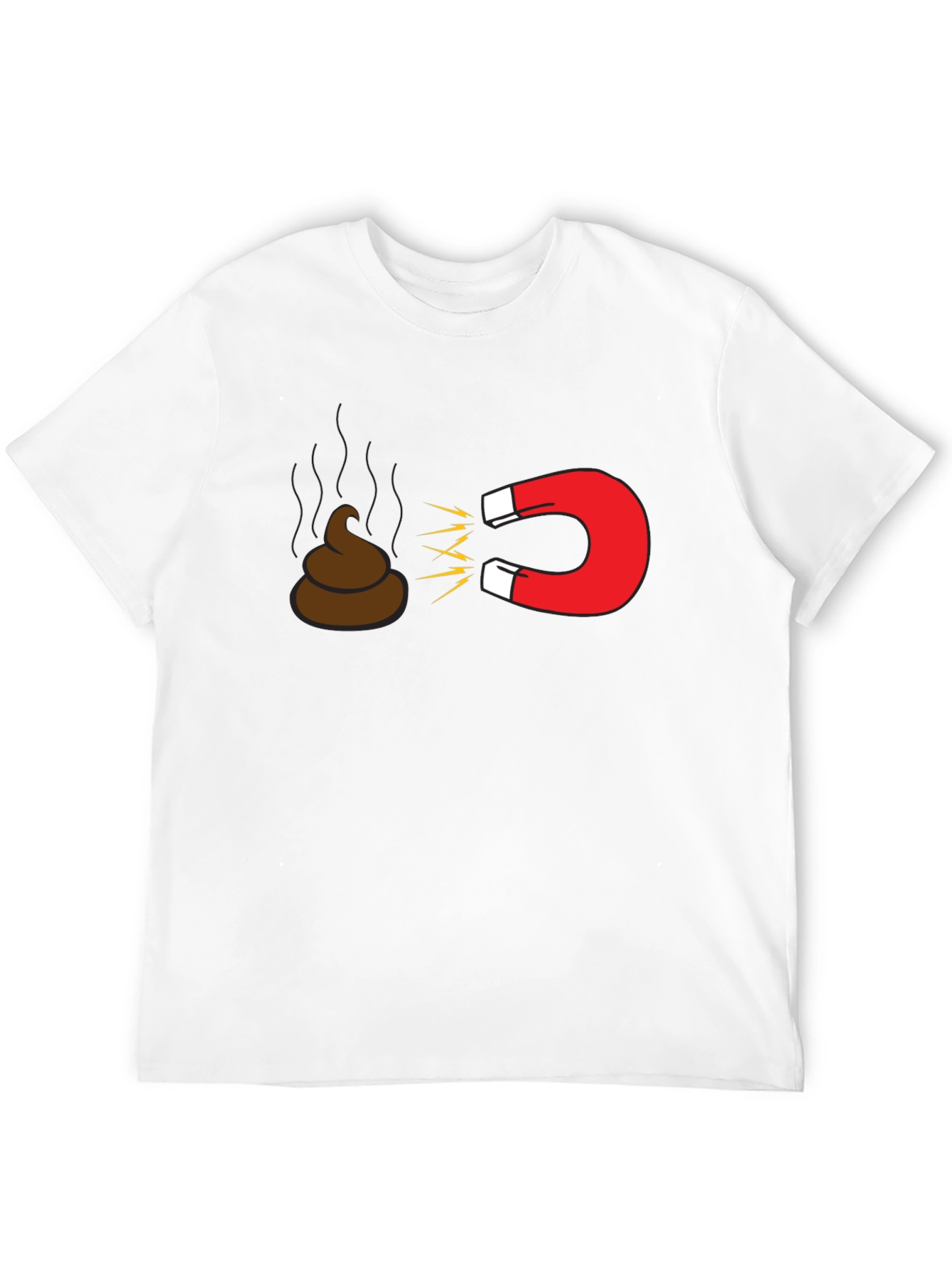 Funny Poop Magnet T-Shirt
