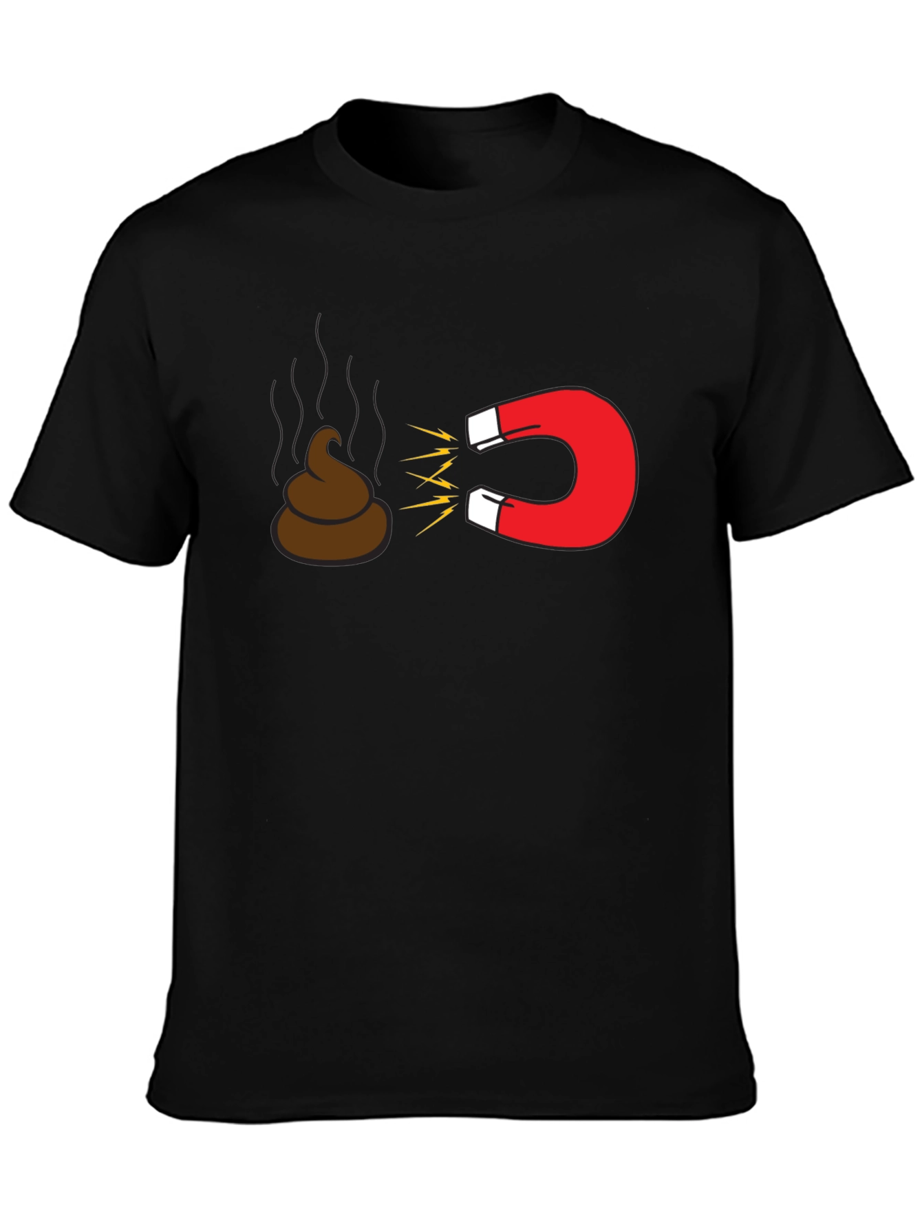 Funny Poop Magnet T-Shirt
