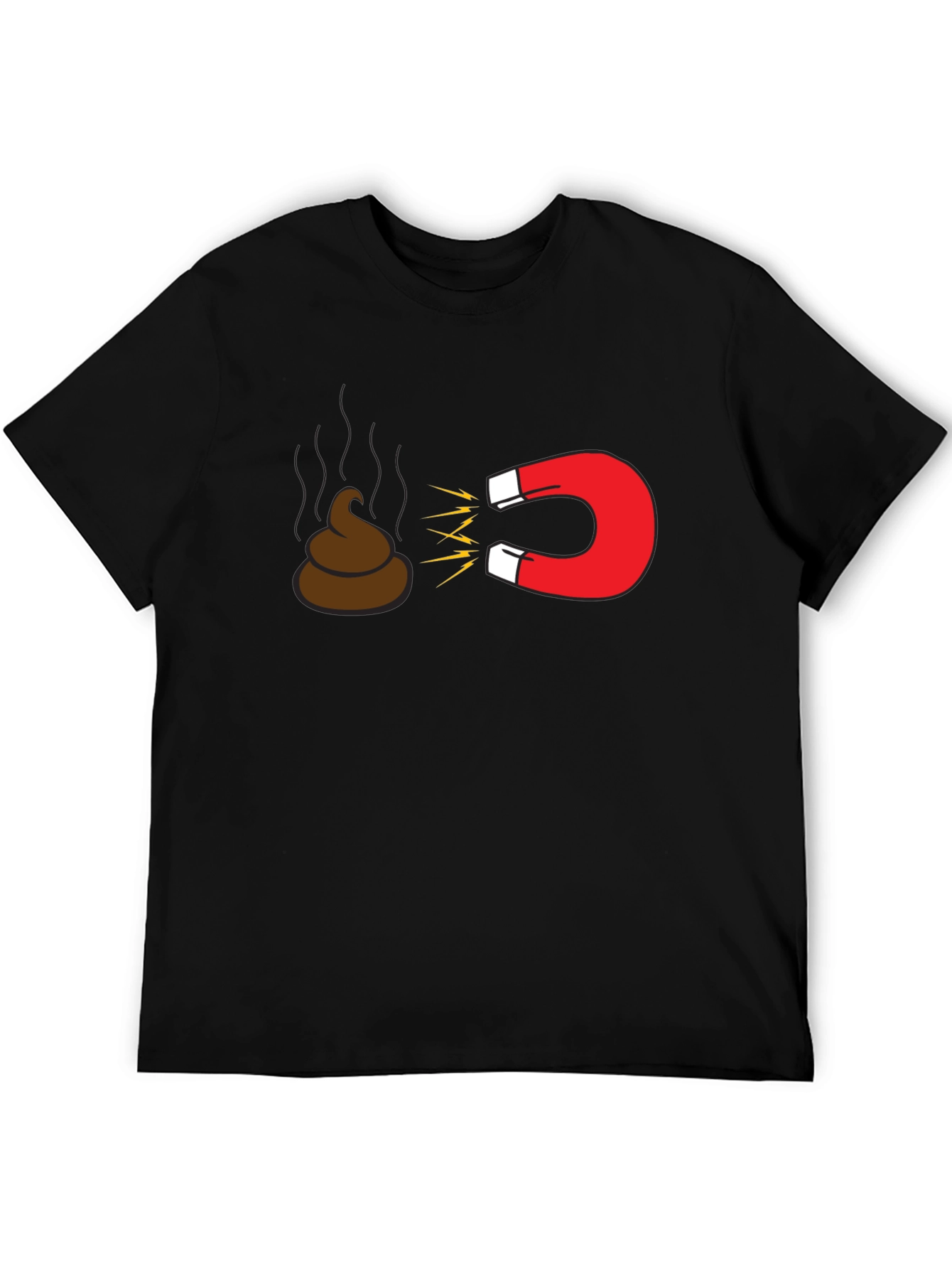 Funny Poop Magnet T-Shirt