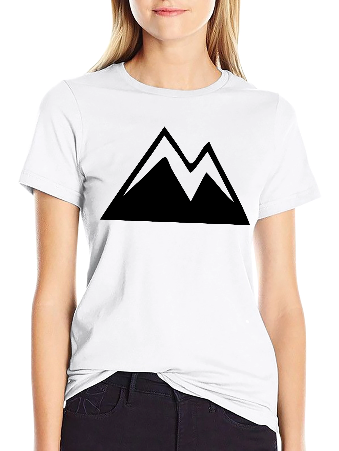 Black Mountain Graphic T-Shirt - Mens Casual Tee