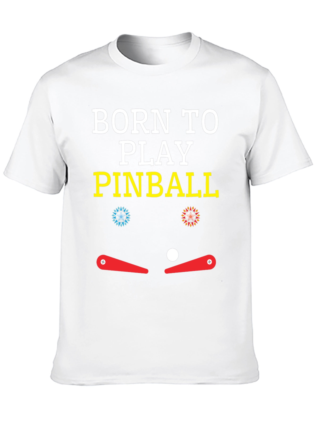 Born to Play Pinball Graphic T-Shirt