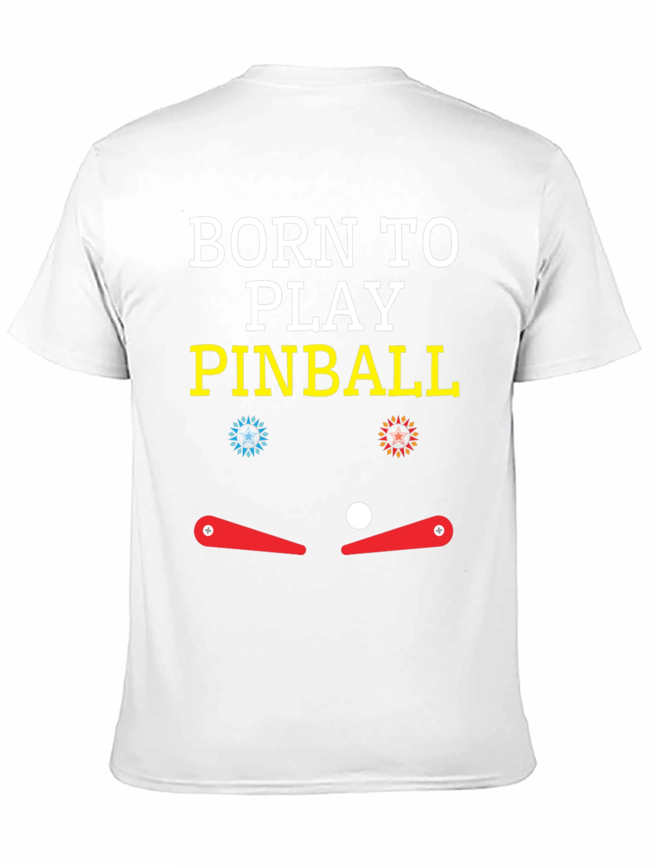 Born to Play Pinball Graphic T-Shirt