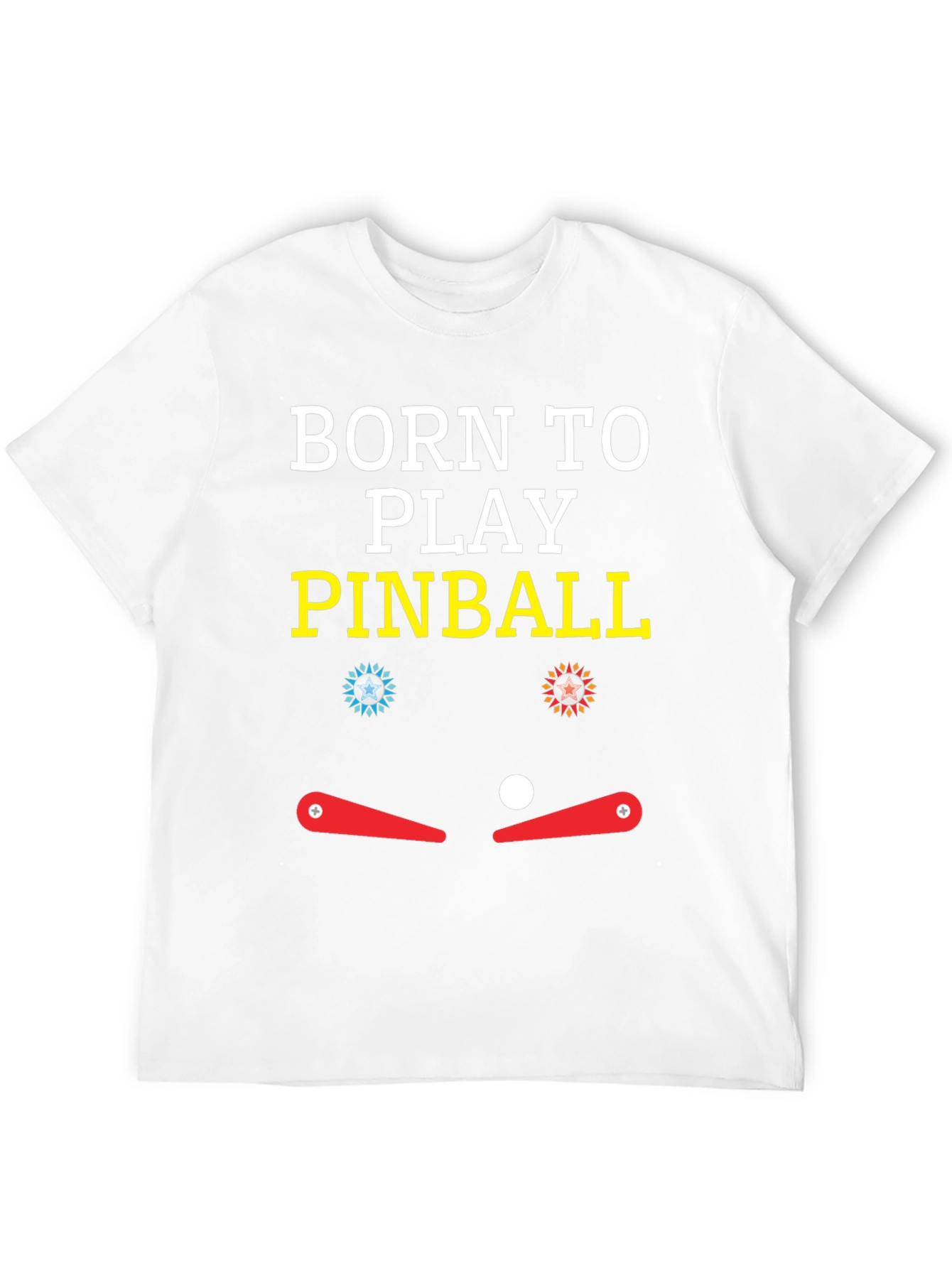 Born to Play Pinball Graphic T-Shirt
