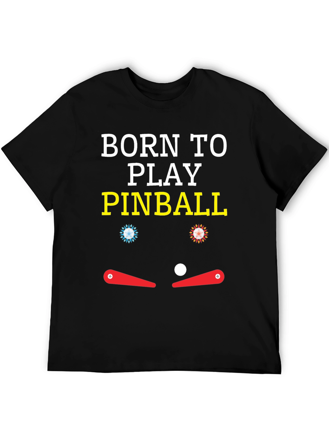 Born to Play Pinball Graphic T-Shirt