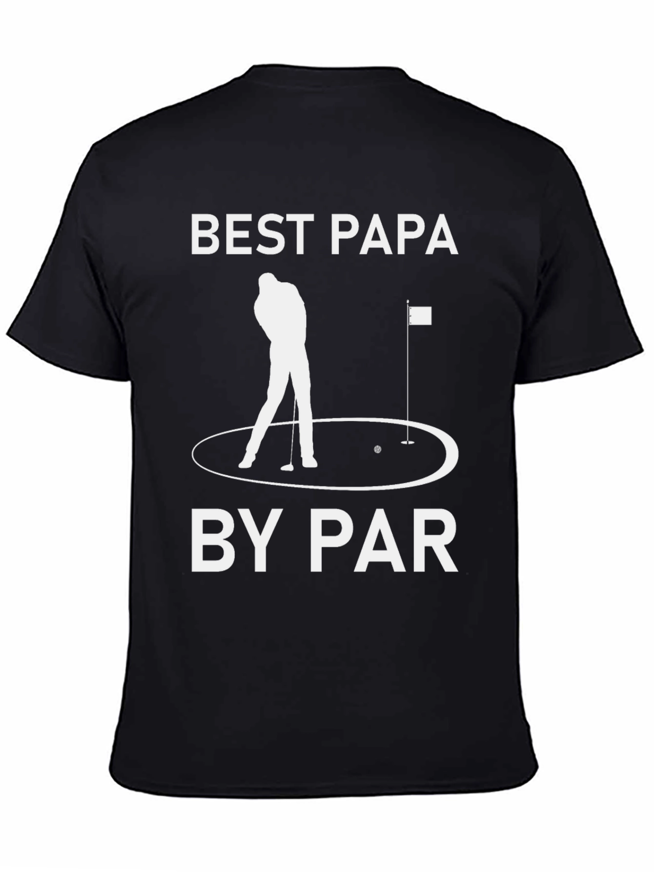 Best Papa by Par Golf T-Shirt - Fathers Day