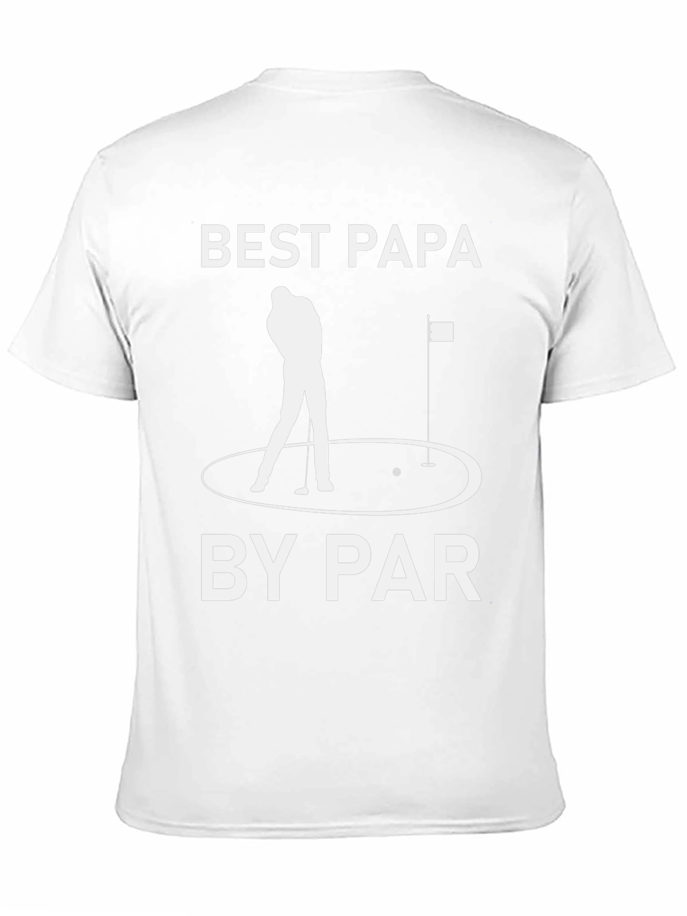 Best Papa by Par Golf T-Shirt - Fathers Day