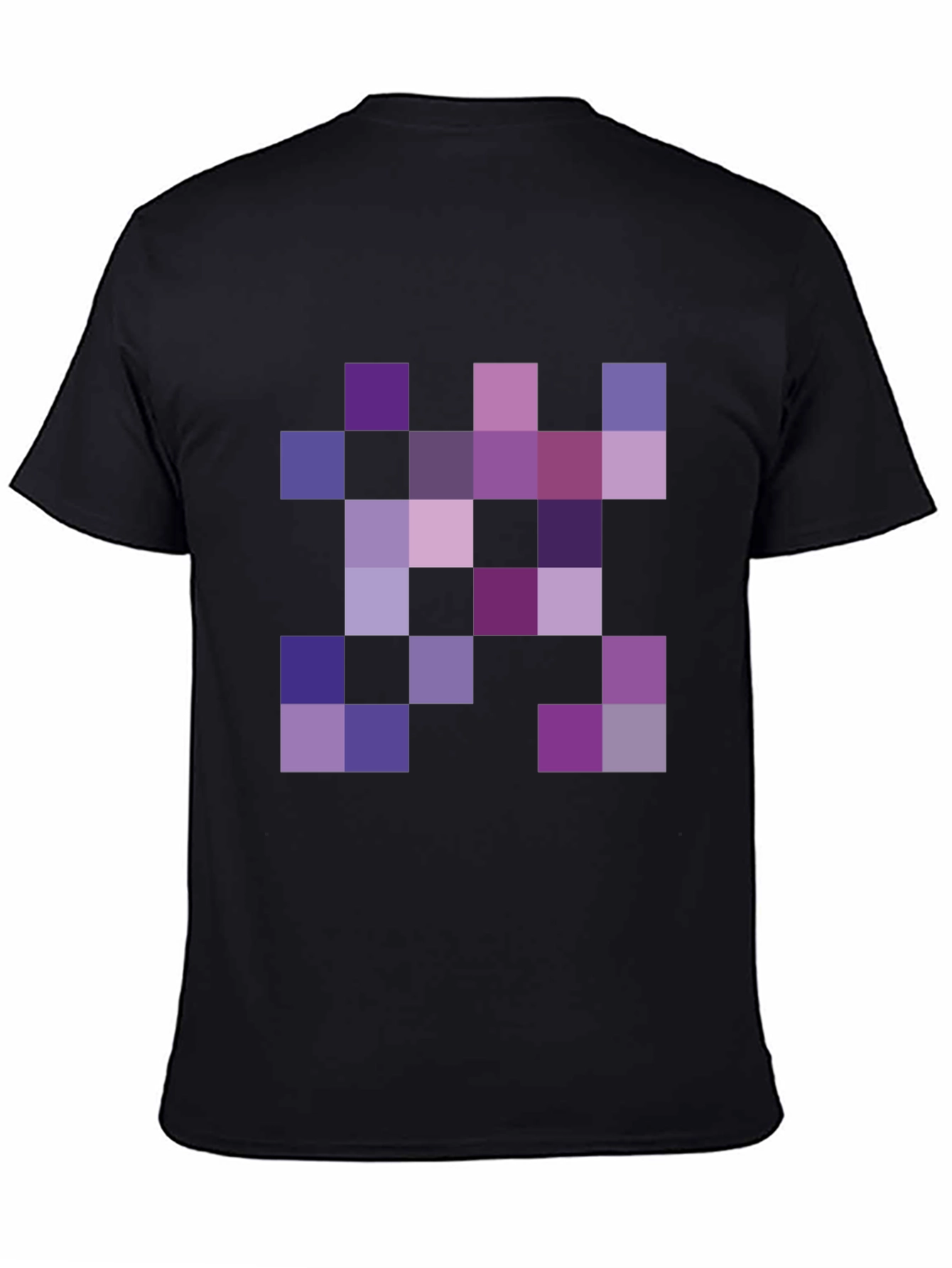 Pixel Art Black T-Shirt