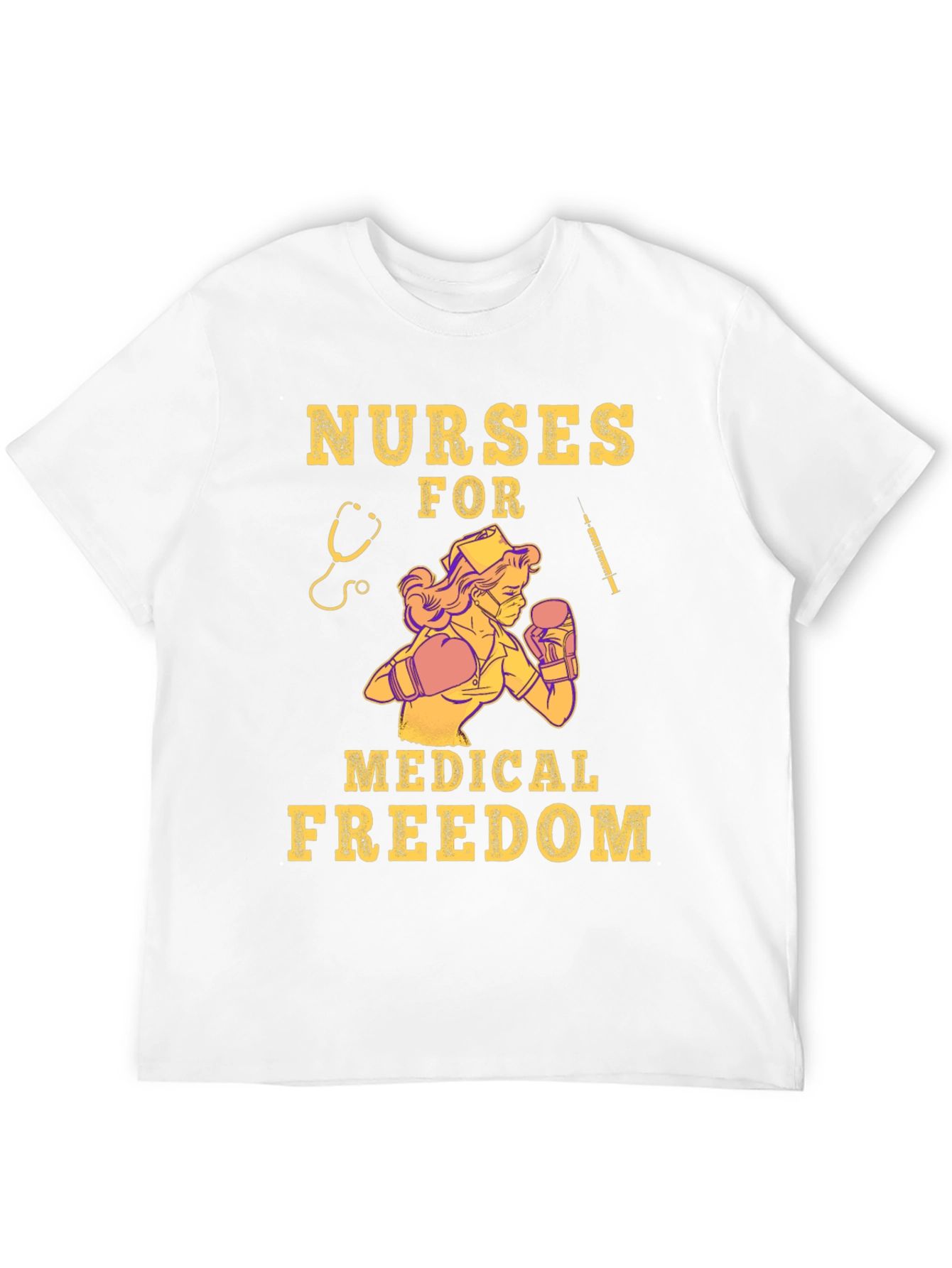 Nurses for Medical Freedom Graphic T-Shirt