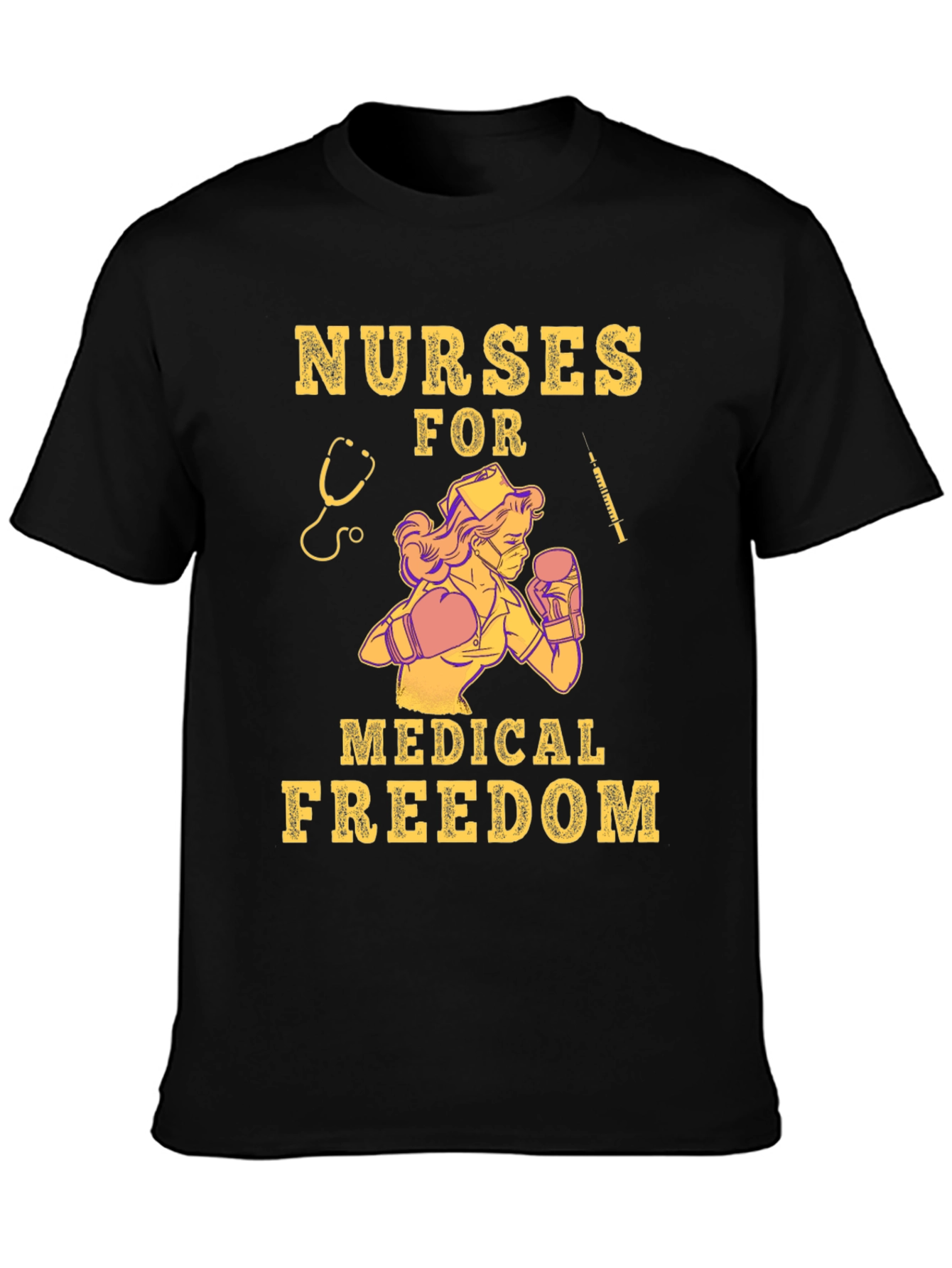Nurses for Medical Freedom Graphic T-Shirt