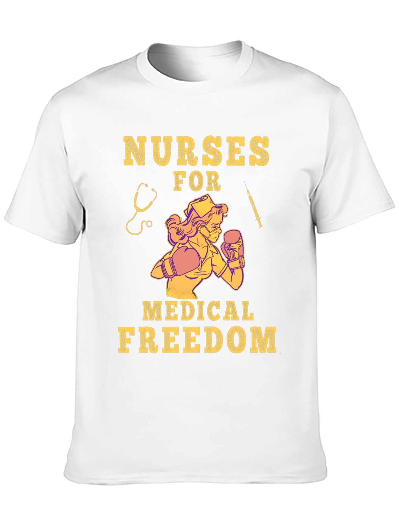 Nurses for Medical Freedom Graphic T-Shirt