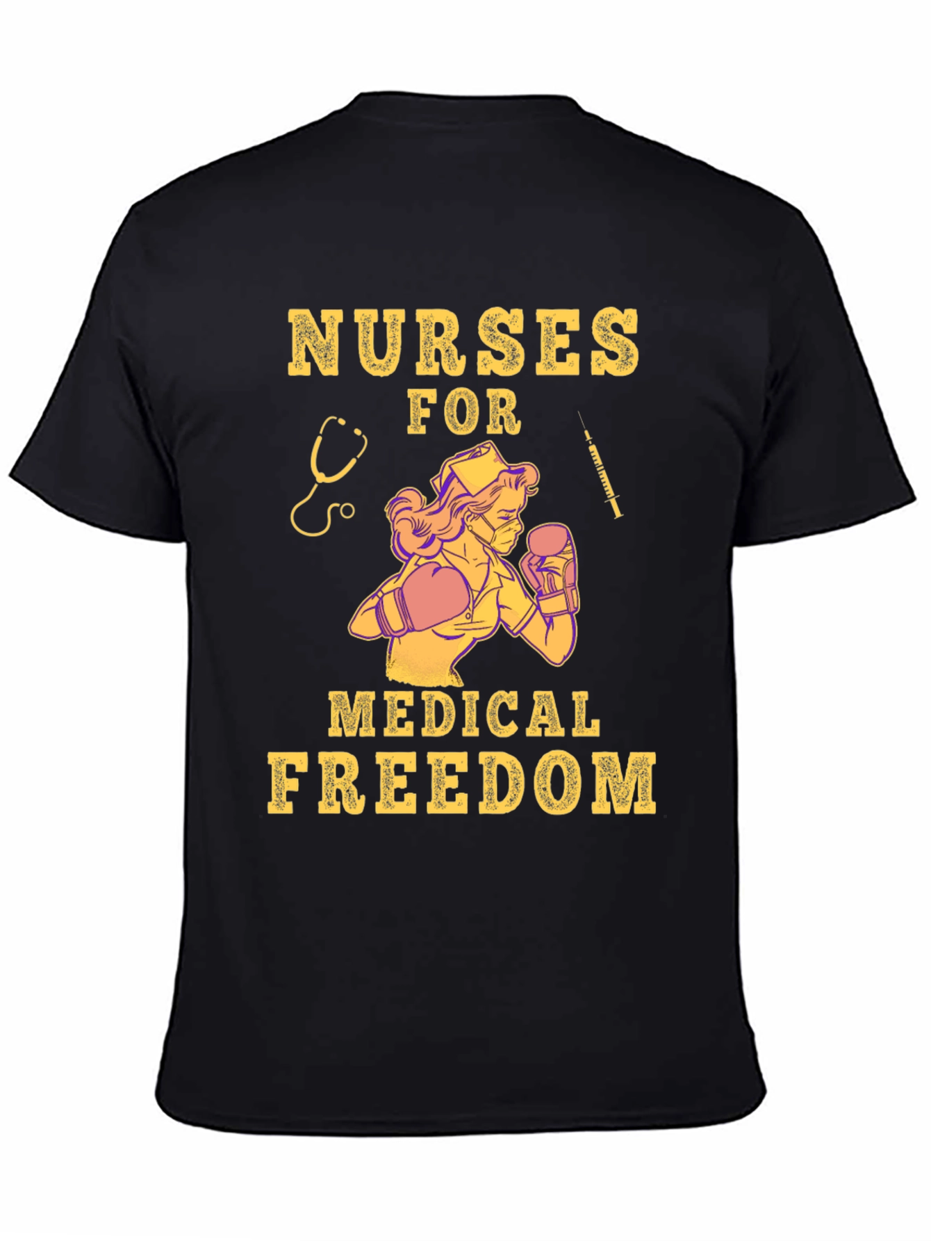 Nurses for Medical Freedom Graphic T-Shirt
