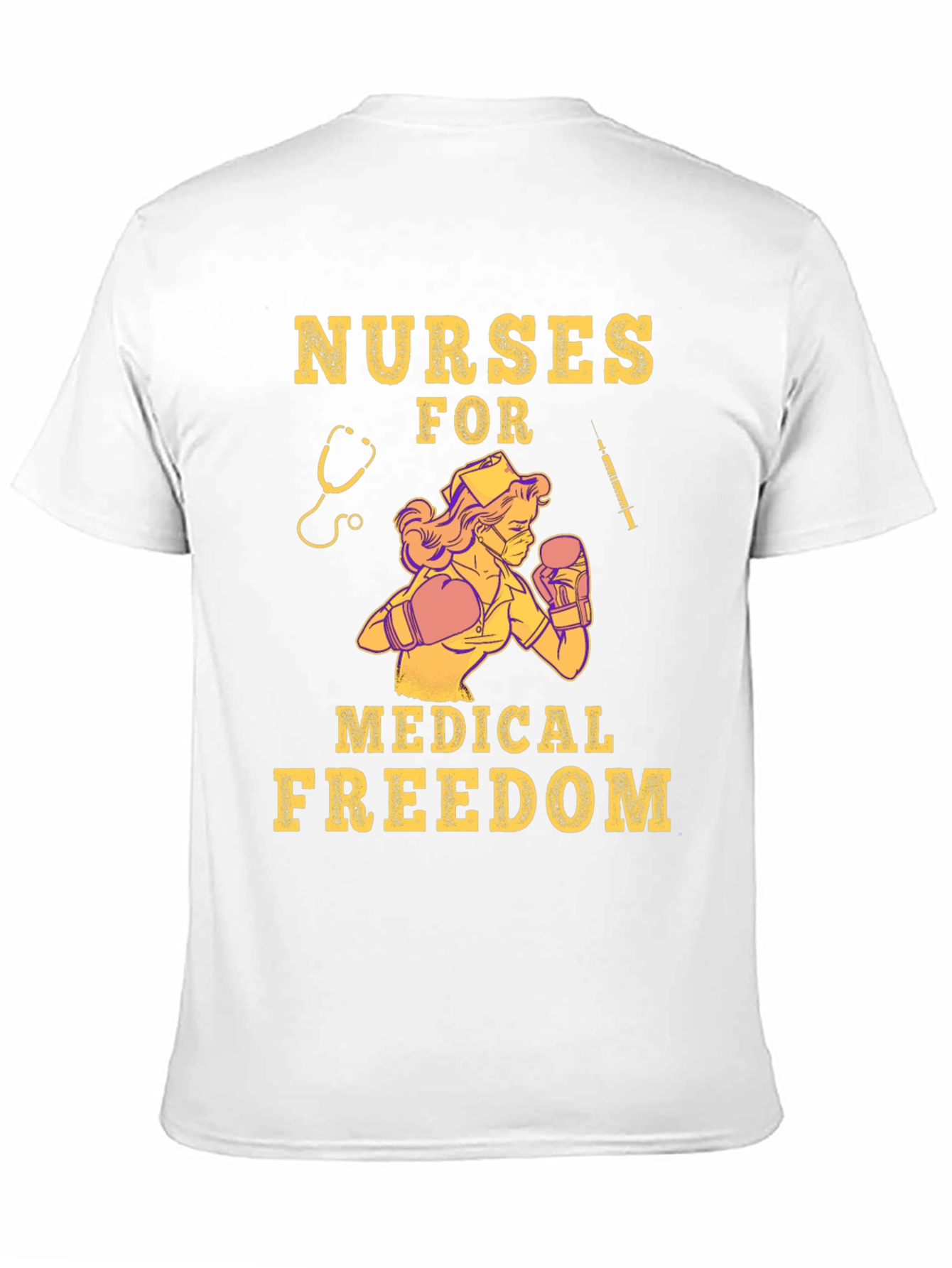 Nurses for Medical Freedom Graphic T-Shirt