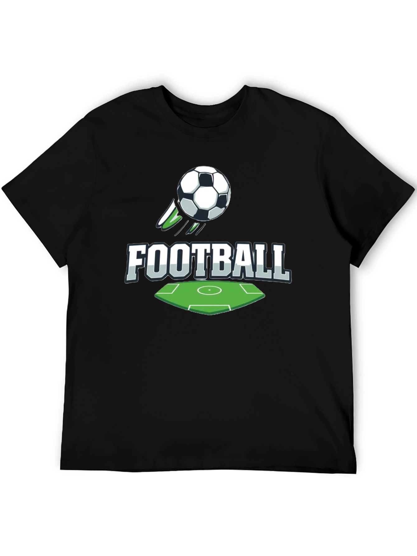 Football Graphic T-Shirt for Sports Fans