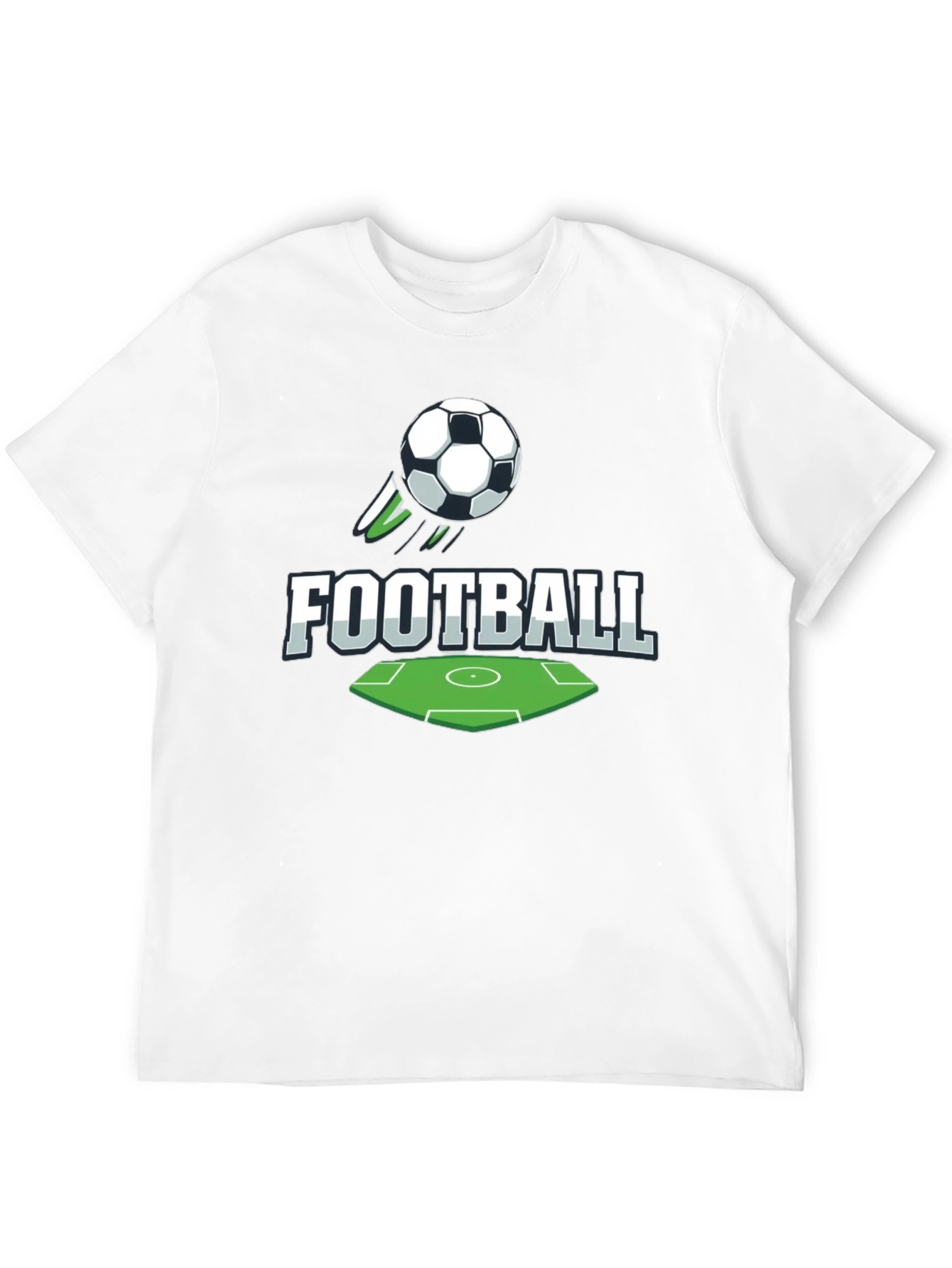 Football Graphic T-Shirt for Sports Fans