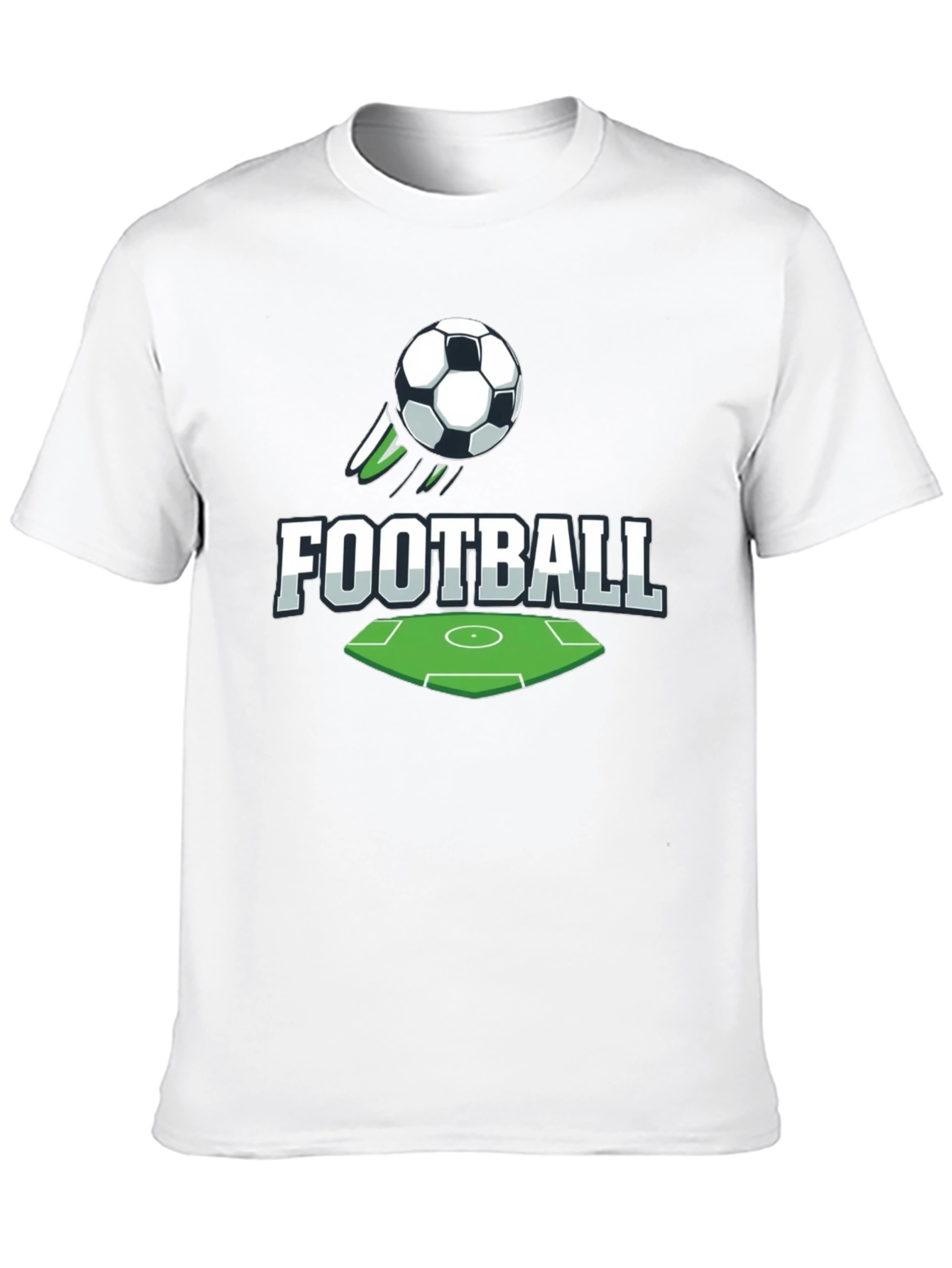 Football Graphic T-Shirt for Sports Fans