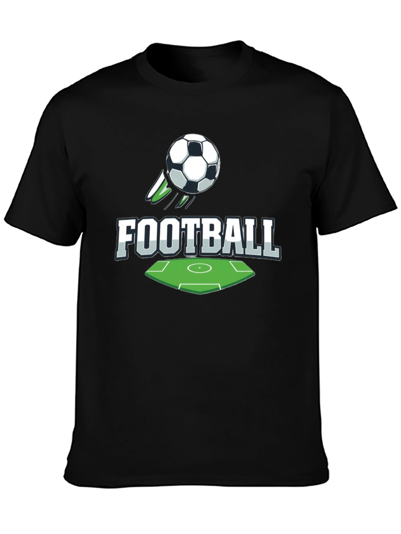 Football Graphic T-Shirt for Sports Fans