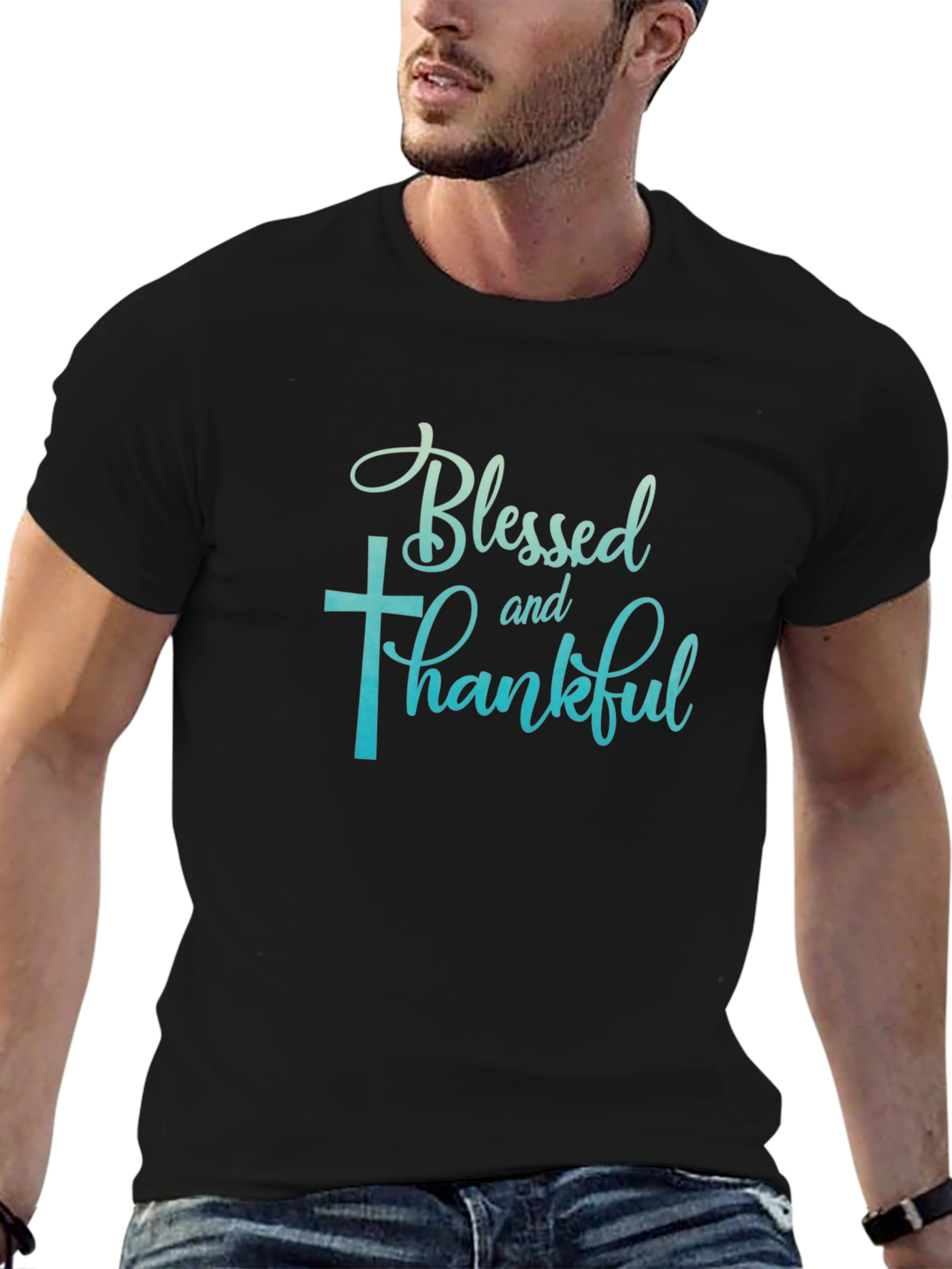 Blessed & Thankful Graphic Tee