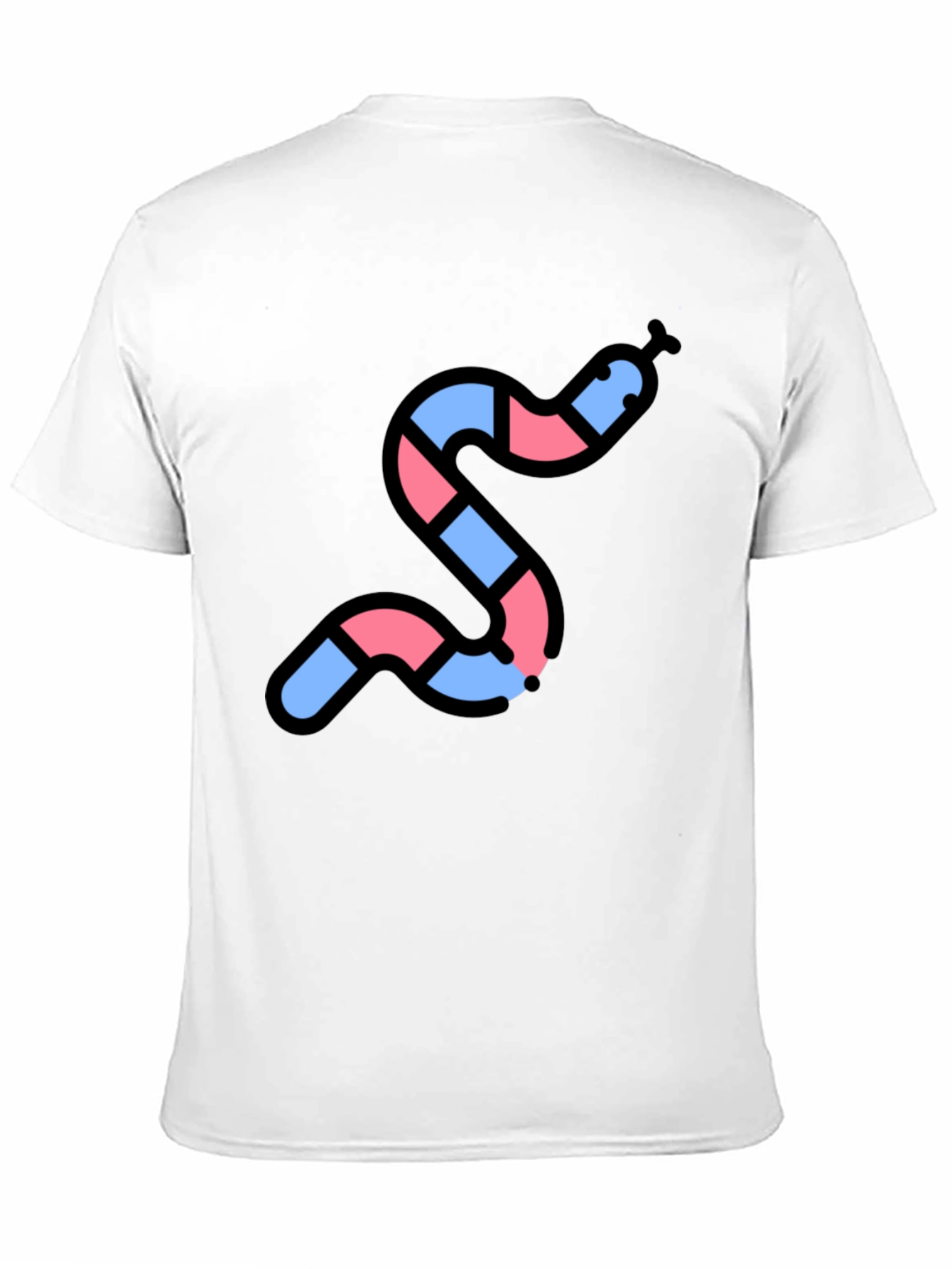 Snake Pattern Tee - Unique Design Comfortable Fit