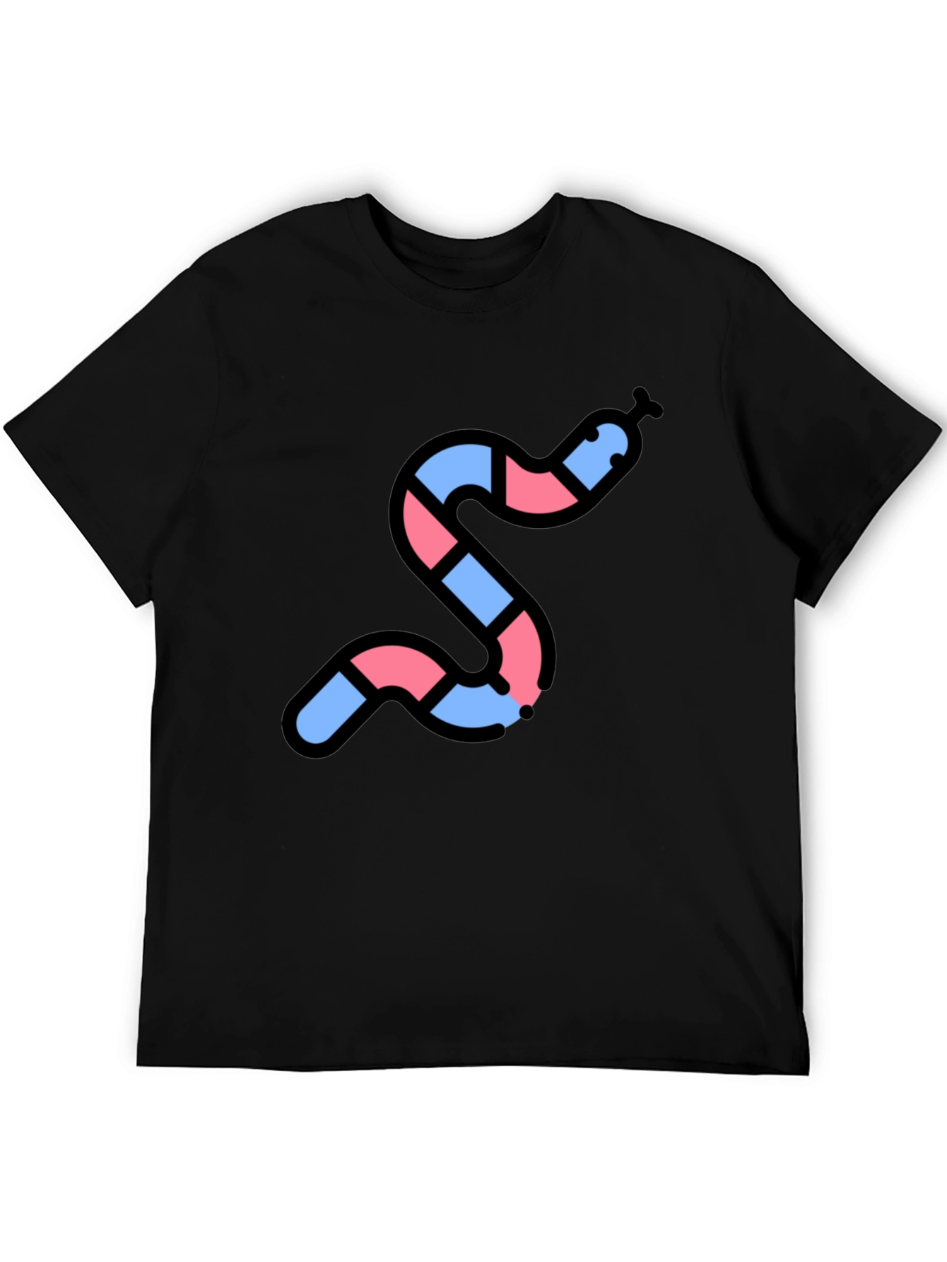 Snake Pattern Tee - Unique Design Comfortable Fit