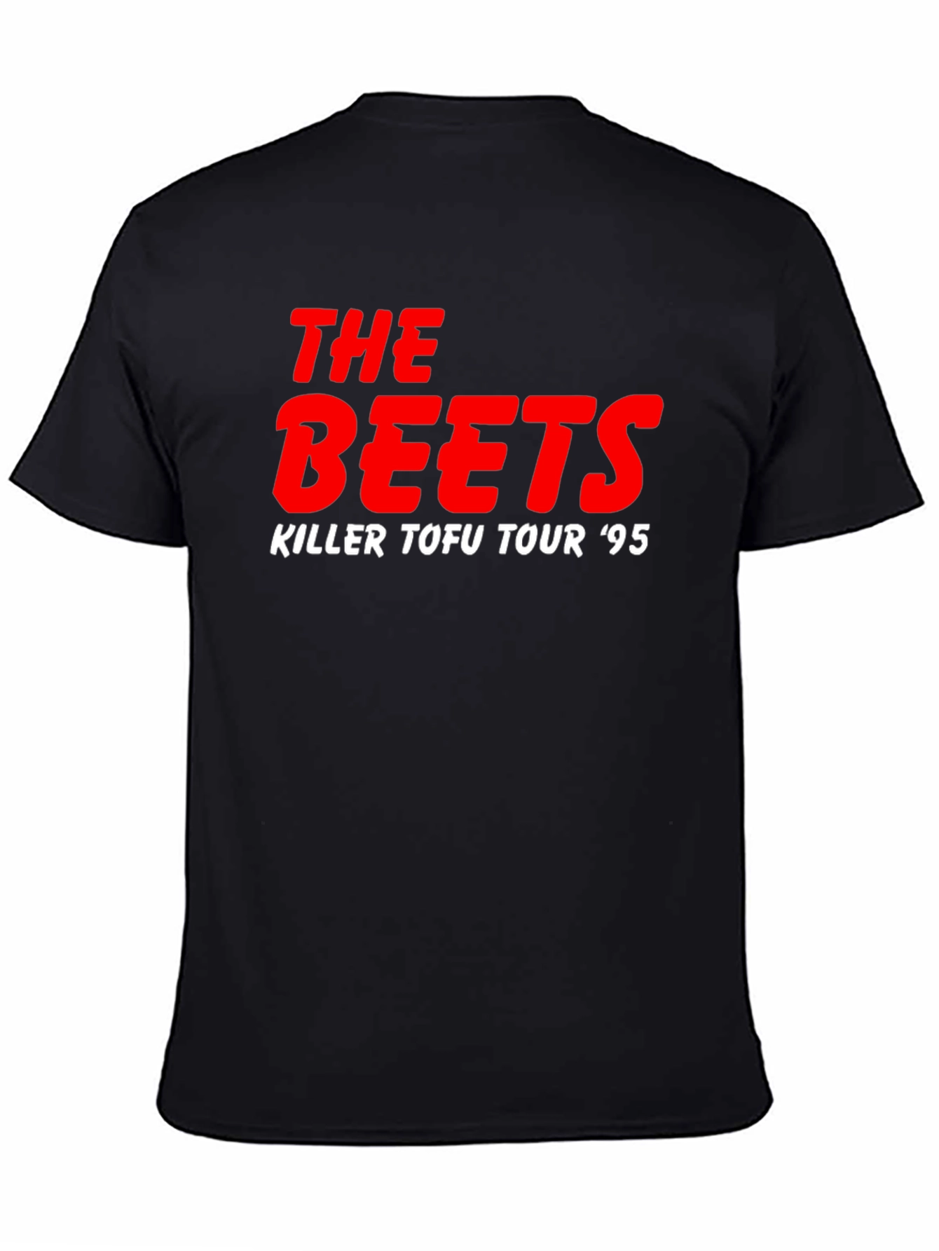 The Beets Killer Tofu Tour 95 Black T-Shirt