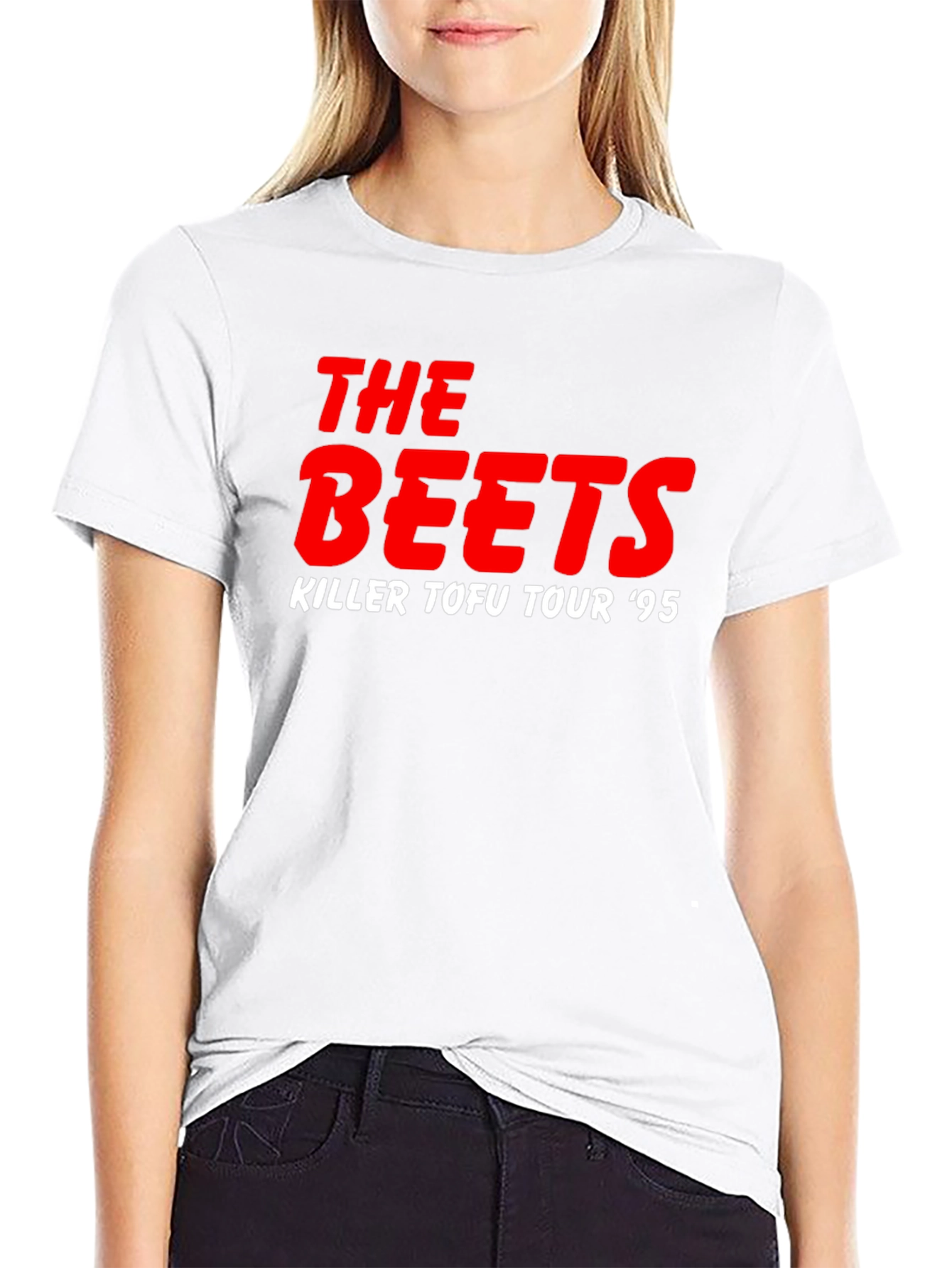 The Beets Killer Tofu Tour 95 Black T-Shirt