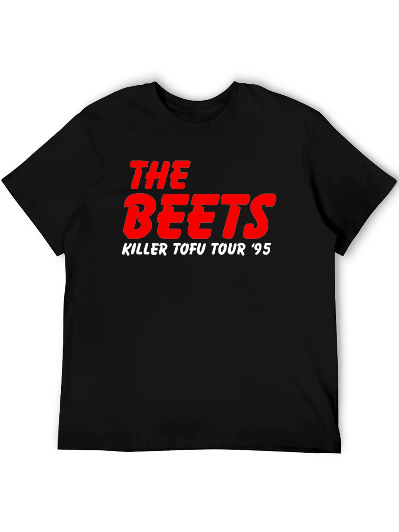 The Beets Killer Tofu Tour 95 Black T-Shirt