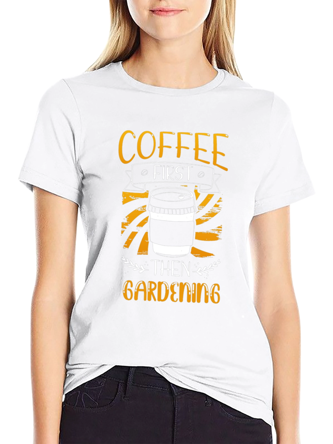 Coffee First Gardening T-Shirt