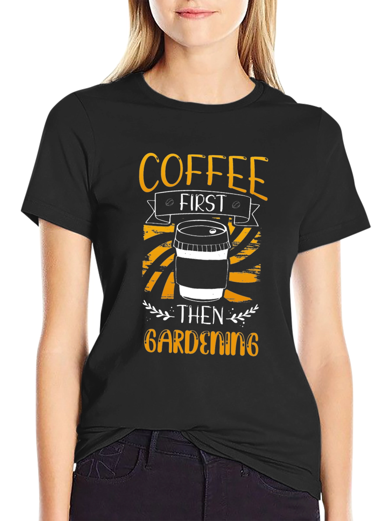 Coffee First Gardening T-Shirt