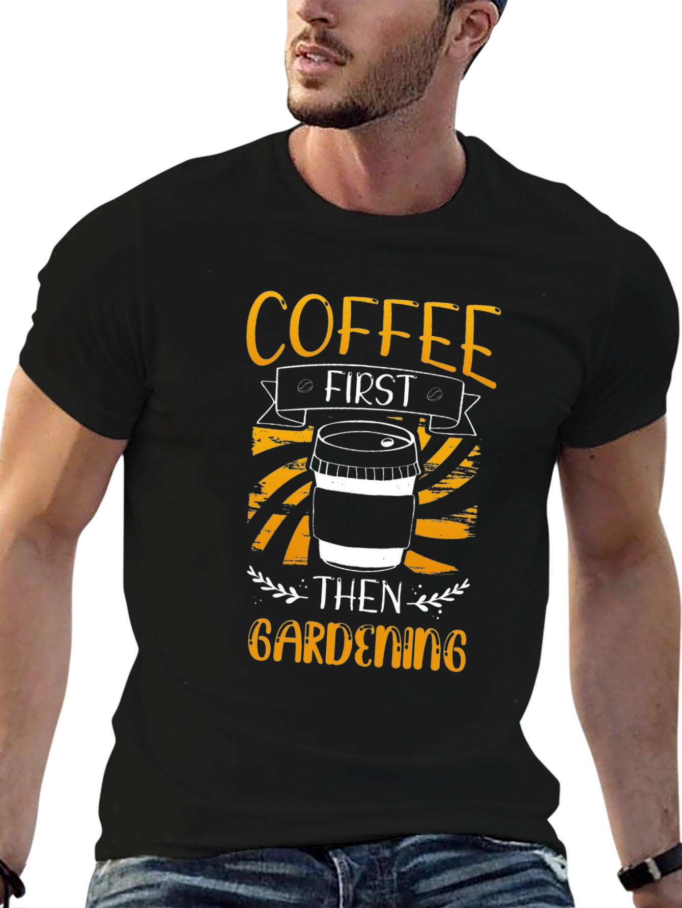 Coffee First Gardening T-Shirt