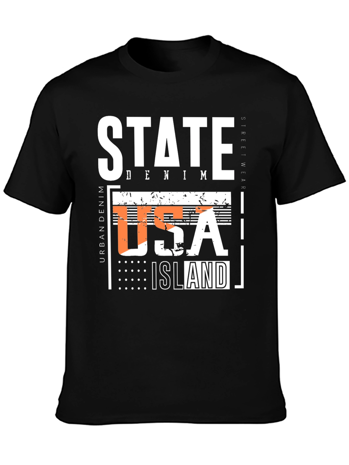 Urban Denim State Island T-Shirt