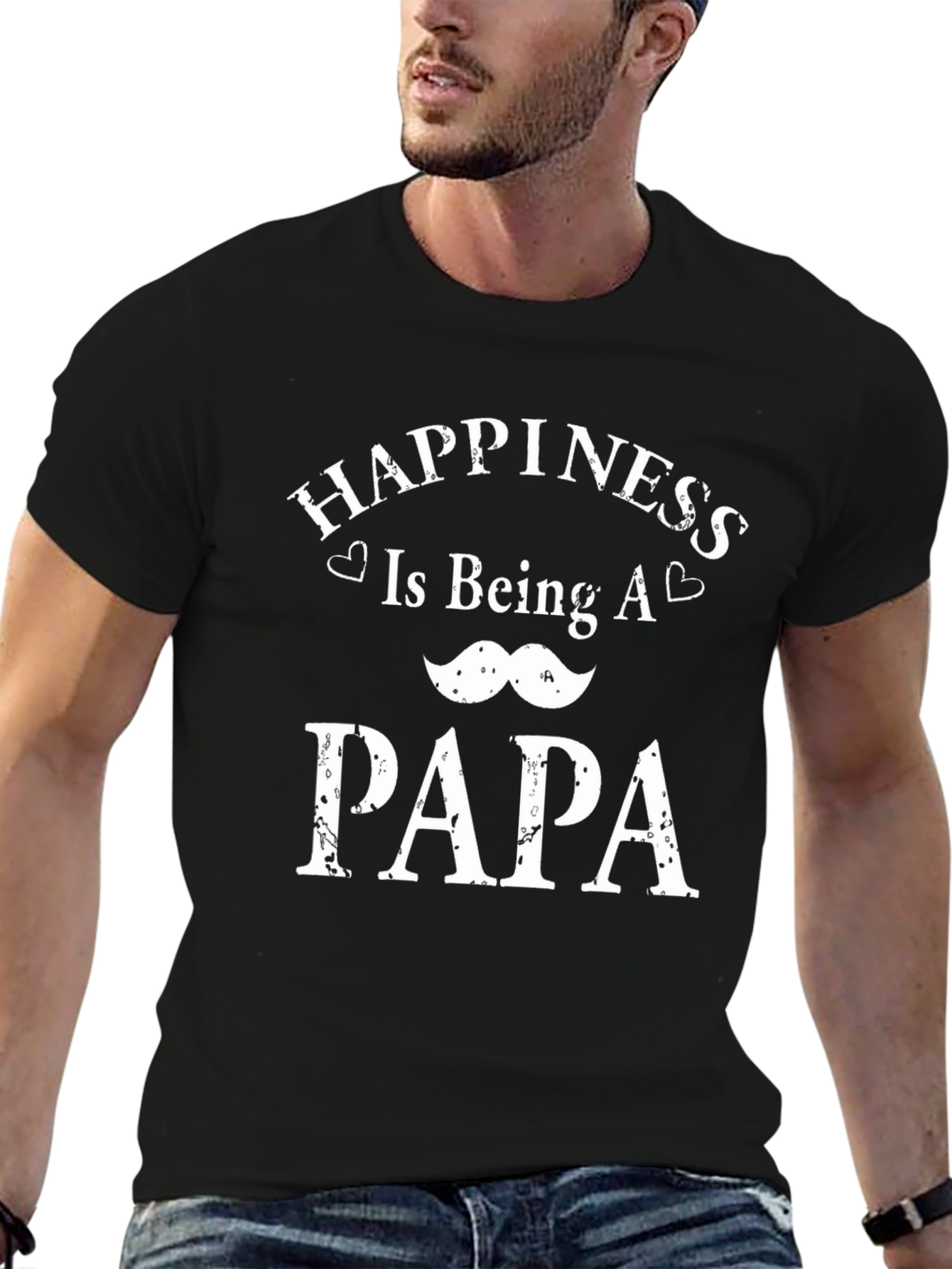 Happiness is Being a Papa T-Shirt