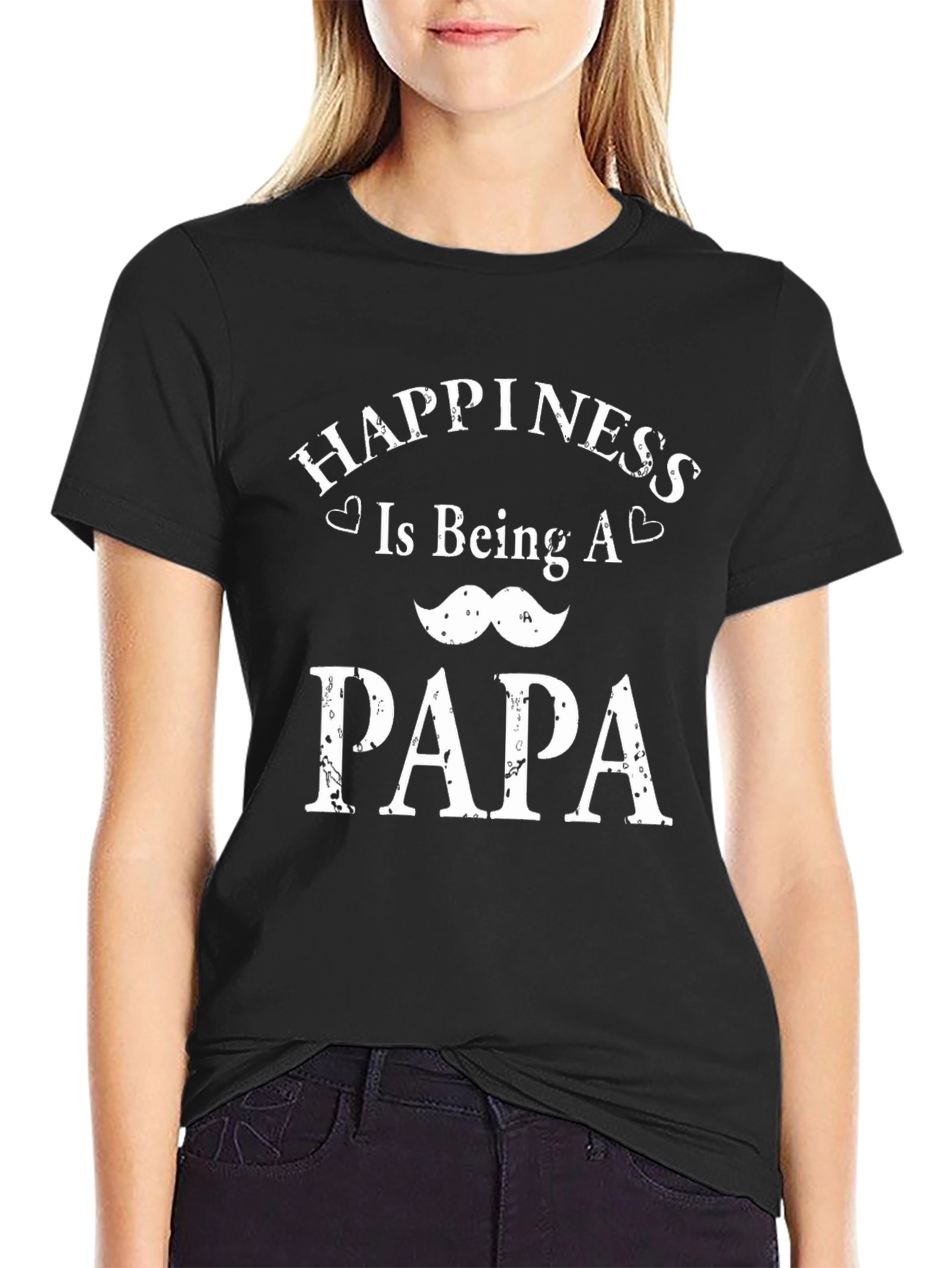 Happiness is Being a Papa T-Shirt