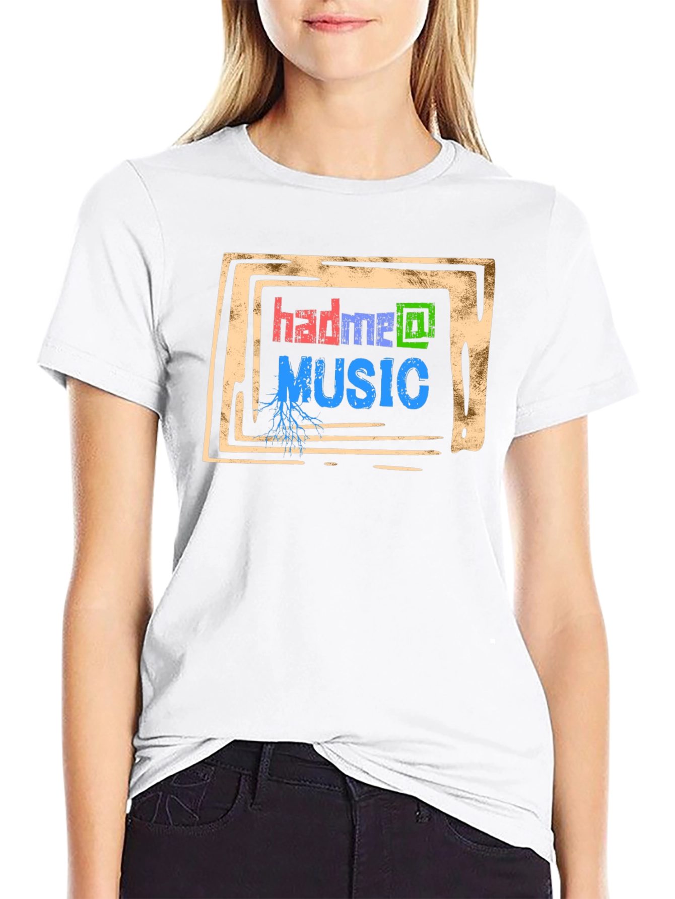 Had Me At Music Graphic Tee - Black