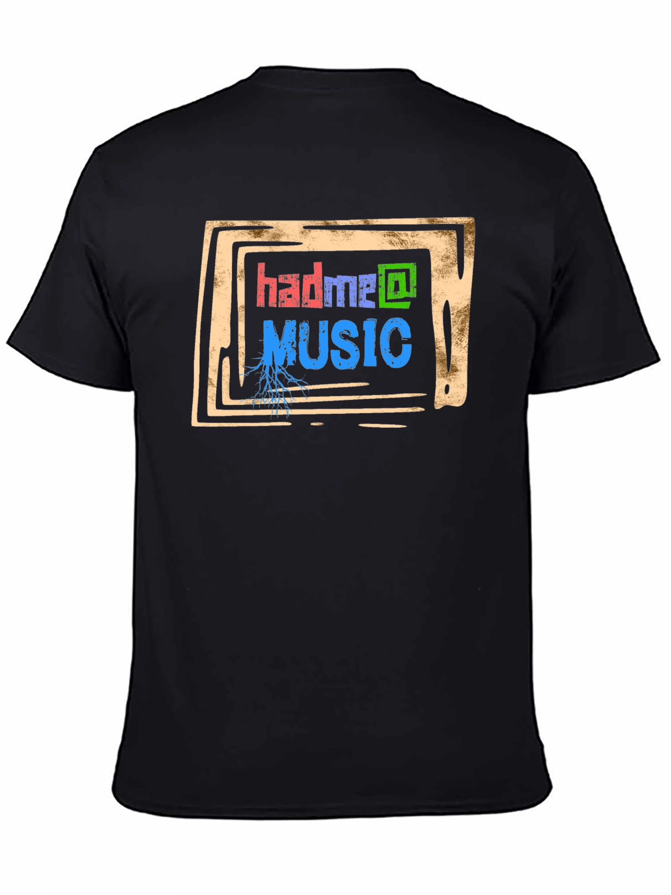 Had Me At Music Graphic Tee - Black