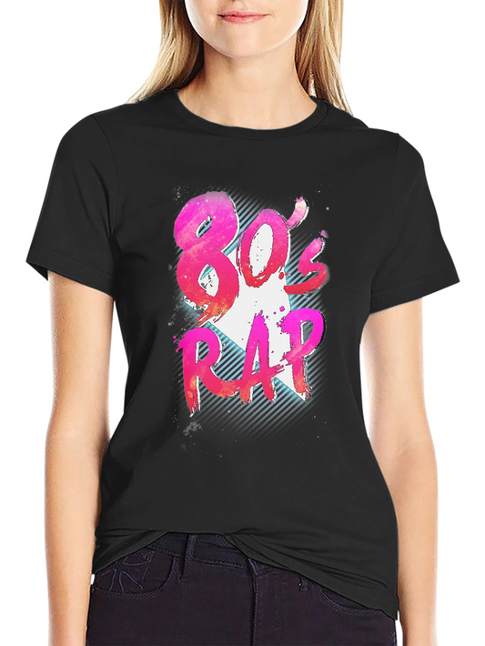 80s Rap Graphic T-Shirt - Retro Style
