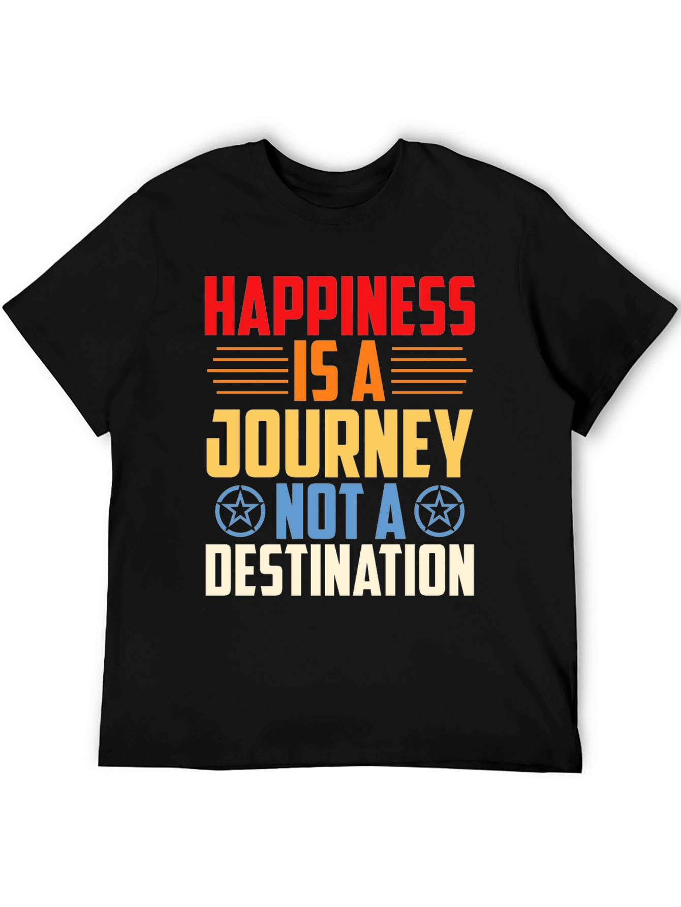 Happiness is a Journey Graphic T-Shirt