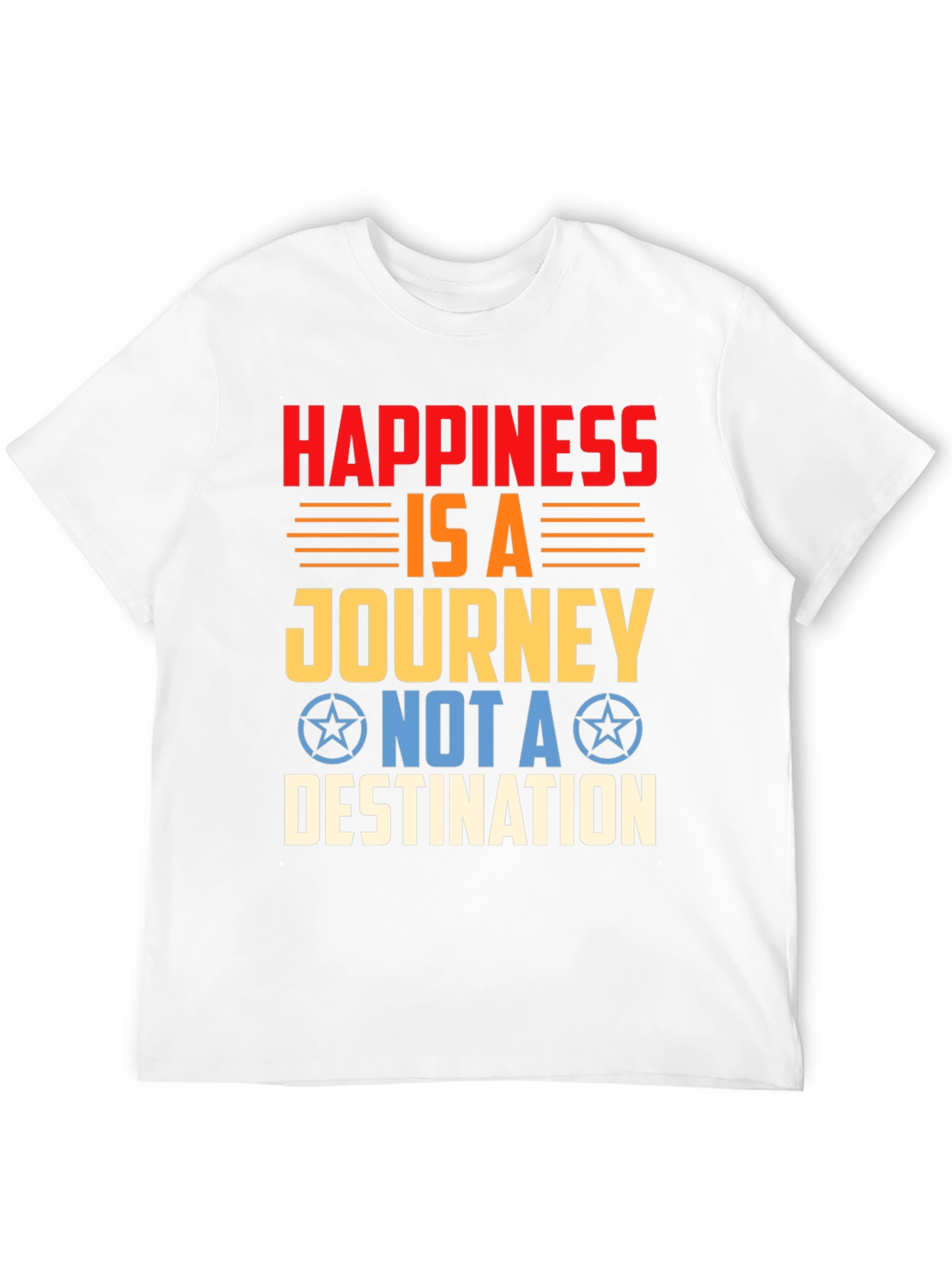 Happiness is a Journey Graphic T-Shirt