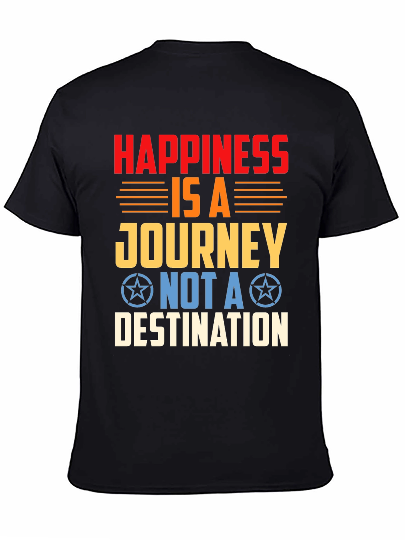 Happiness is a Journey Graphic T-Shirt