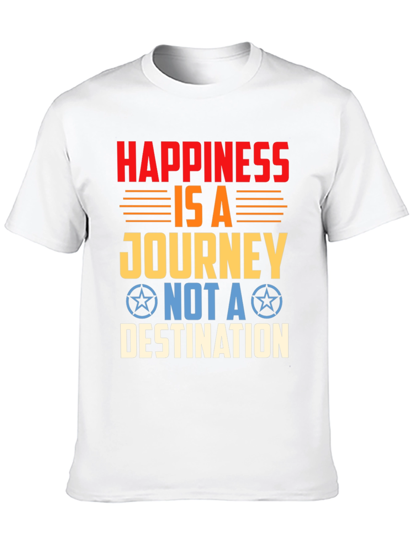 Happiness is a Journey Graphic T-Shirt